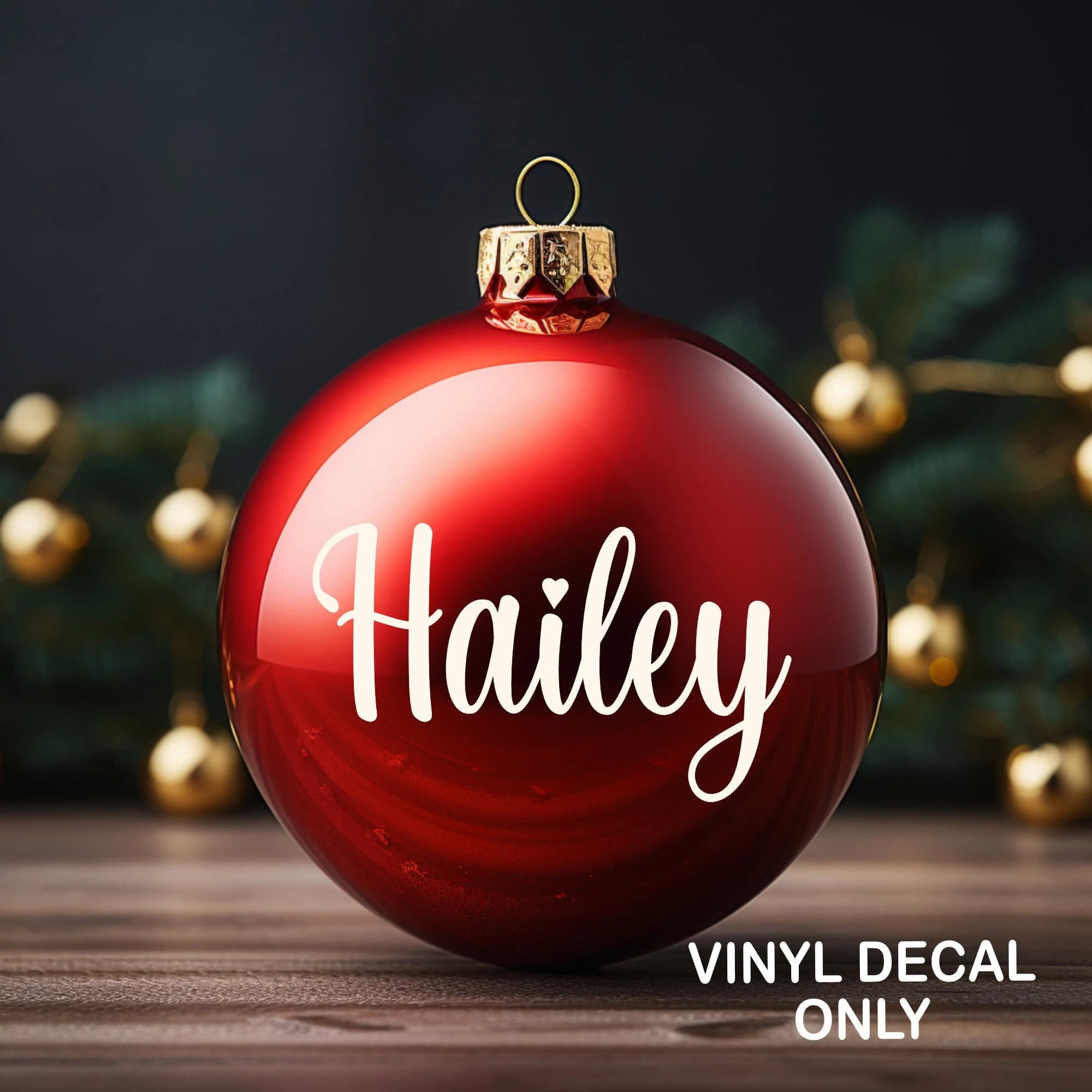 Christmas Bauble Stickers or Vinyl Decals