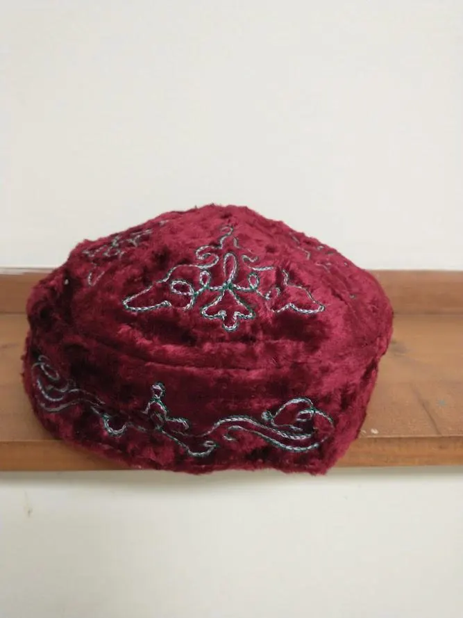 Size M Skull-Cap. Kufi. Tubeteika. Kippah. Yarmulke. Kazakh.Kazakhstan - image 3