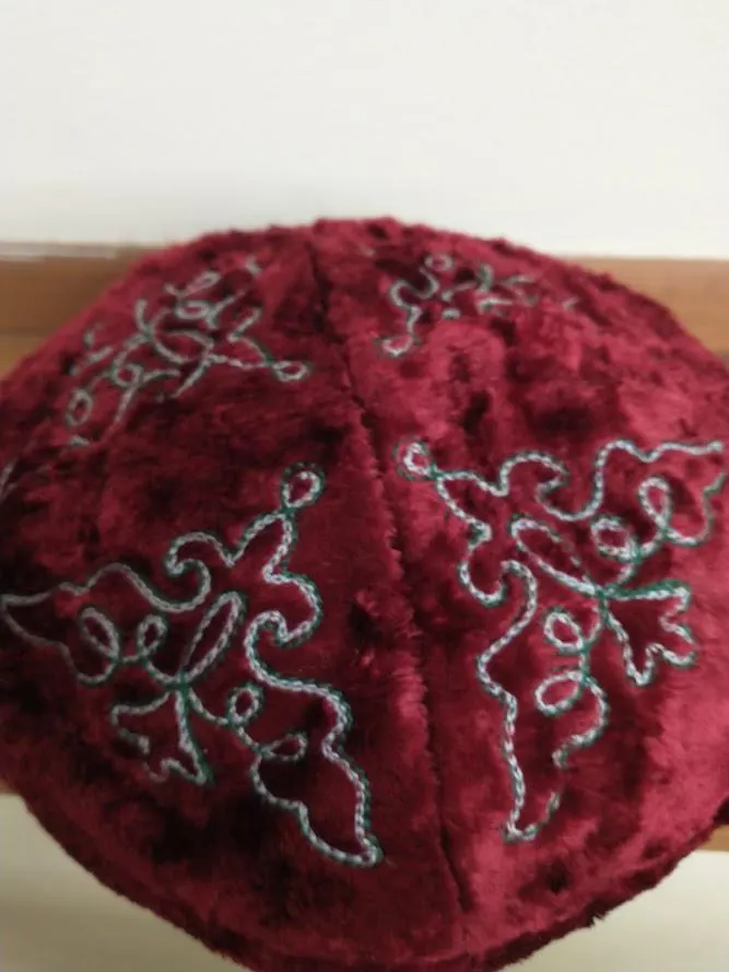 Size M Skull-Cap. Kufi. Tubeteika. Kippah. Yarmulke. Kazakh.Kazakhstan