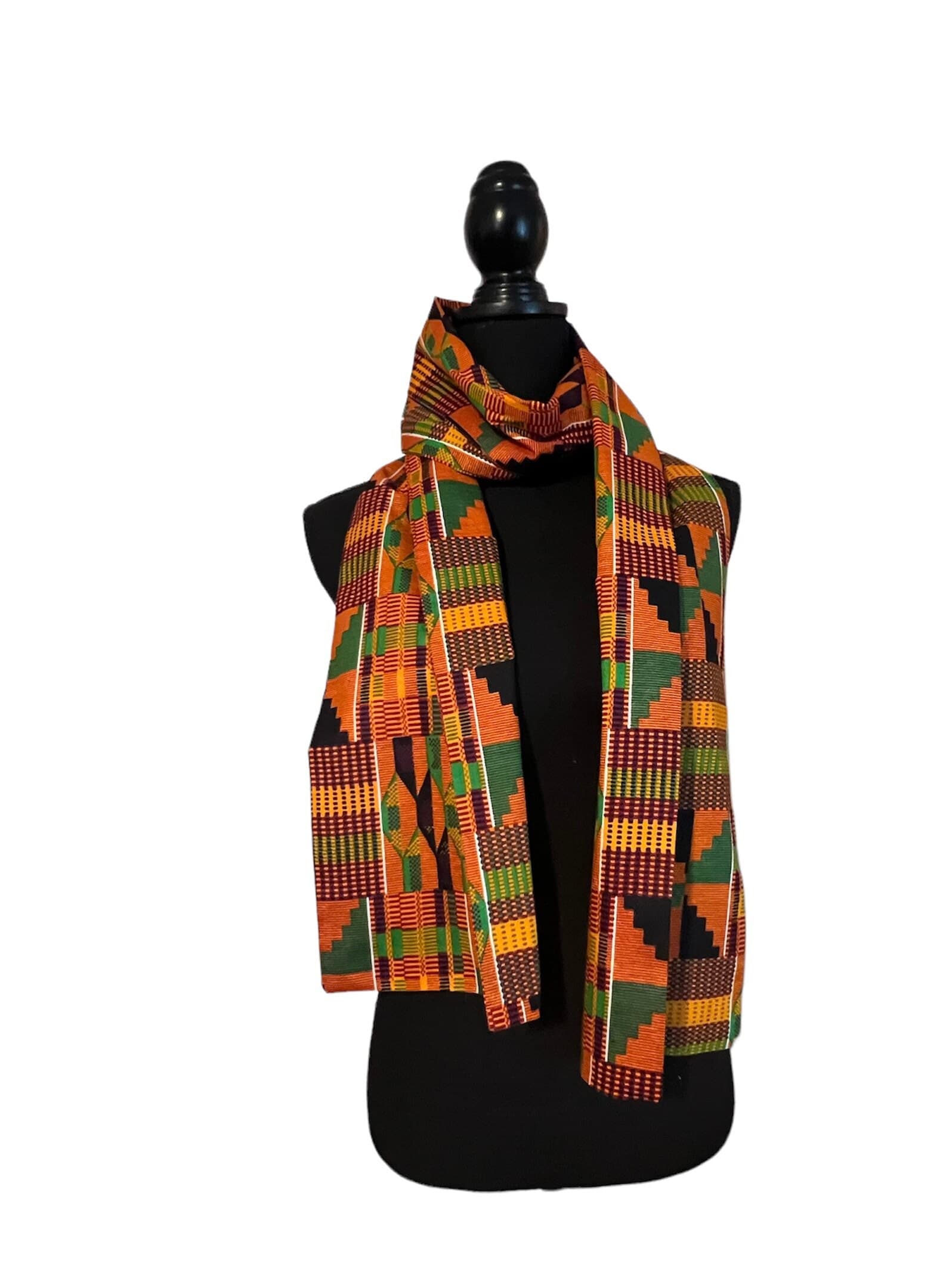 Authentic Kente Scarf - image 5