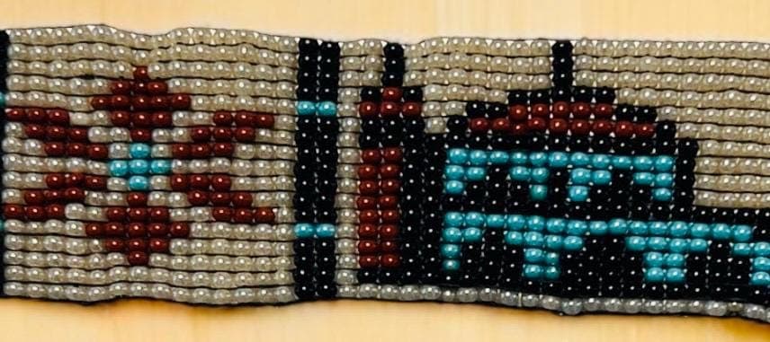 Women's Beaded Bracelet-Women's Loom Seed Bracelet-Handwoven Seed Bracelet-Islamic Design Bracelet-Gift for Her- - image 4
