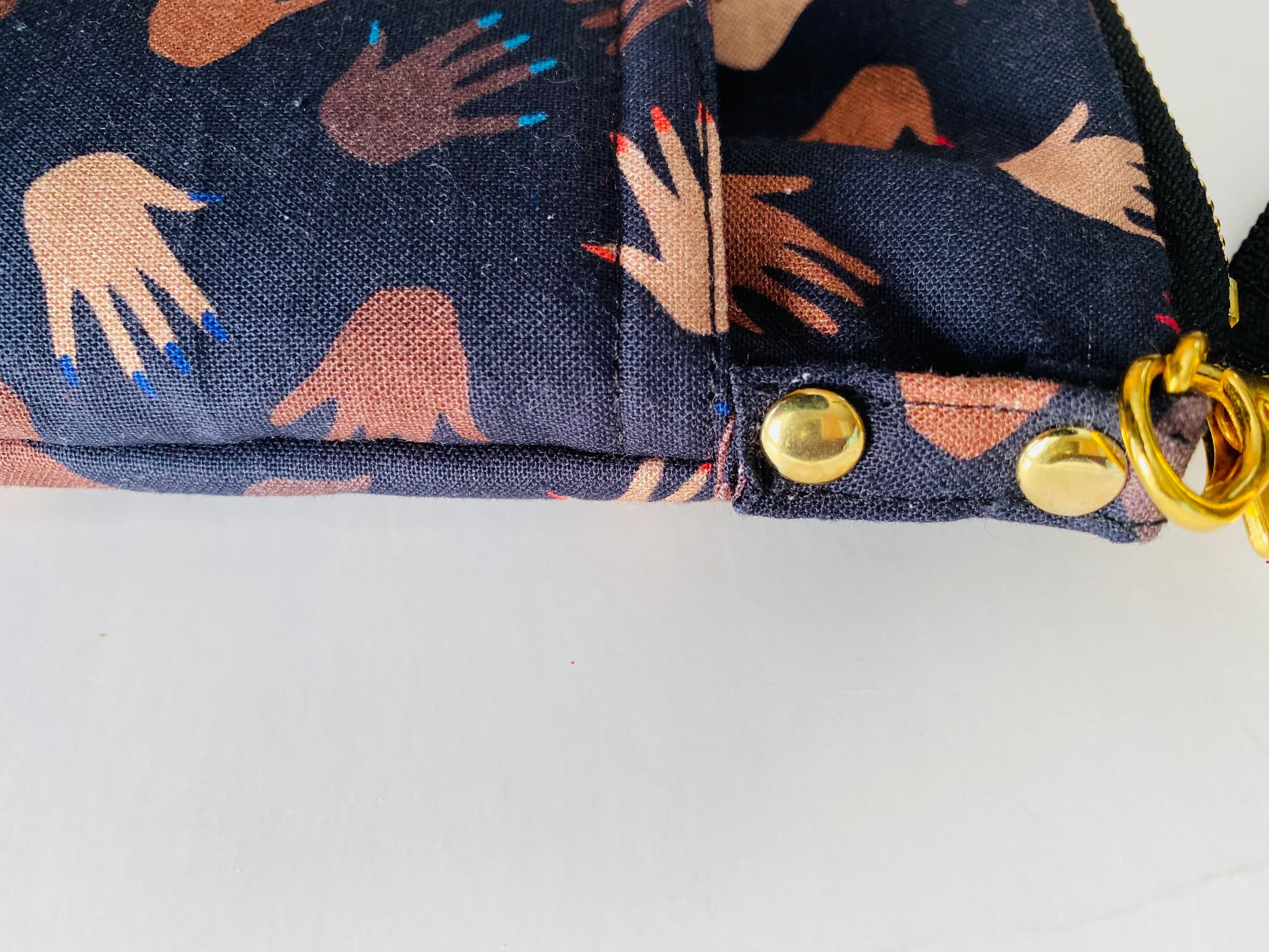 African American Print mini-Crossbody Bag-Handmade Small Shoulder Bag-Mini Bag-Black Owned Gift-Stylish Everyday purse-Small Everyday Bag - image 5