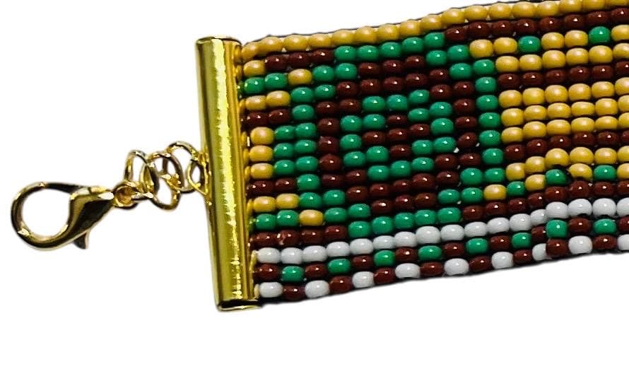 Women's Seed Bead Bracelet-Handwoven  Beaded Bracelet-Women's Loom Bracelet-Clasp Seed Bead Bracelet-Gift For Her - image 5