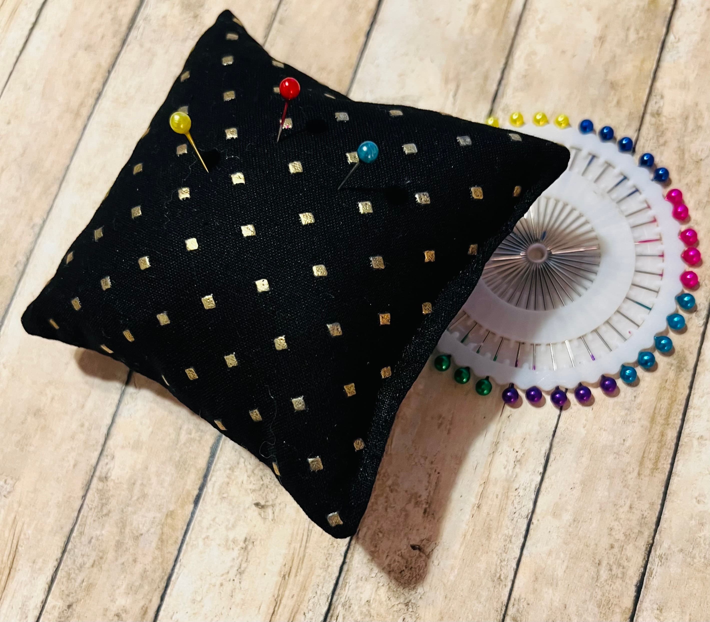 Women's Hijab Scarf Pin Set-Hijab Pin Set-Women's Islamic Gift set-Hijab Pin and Cushion Set-Pin Cushion-Muslim Women Accessory-