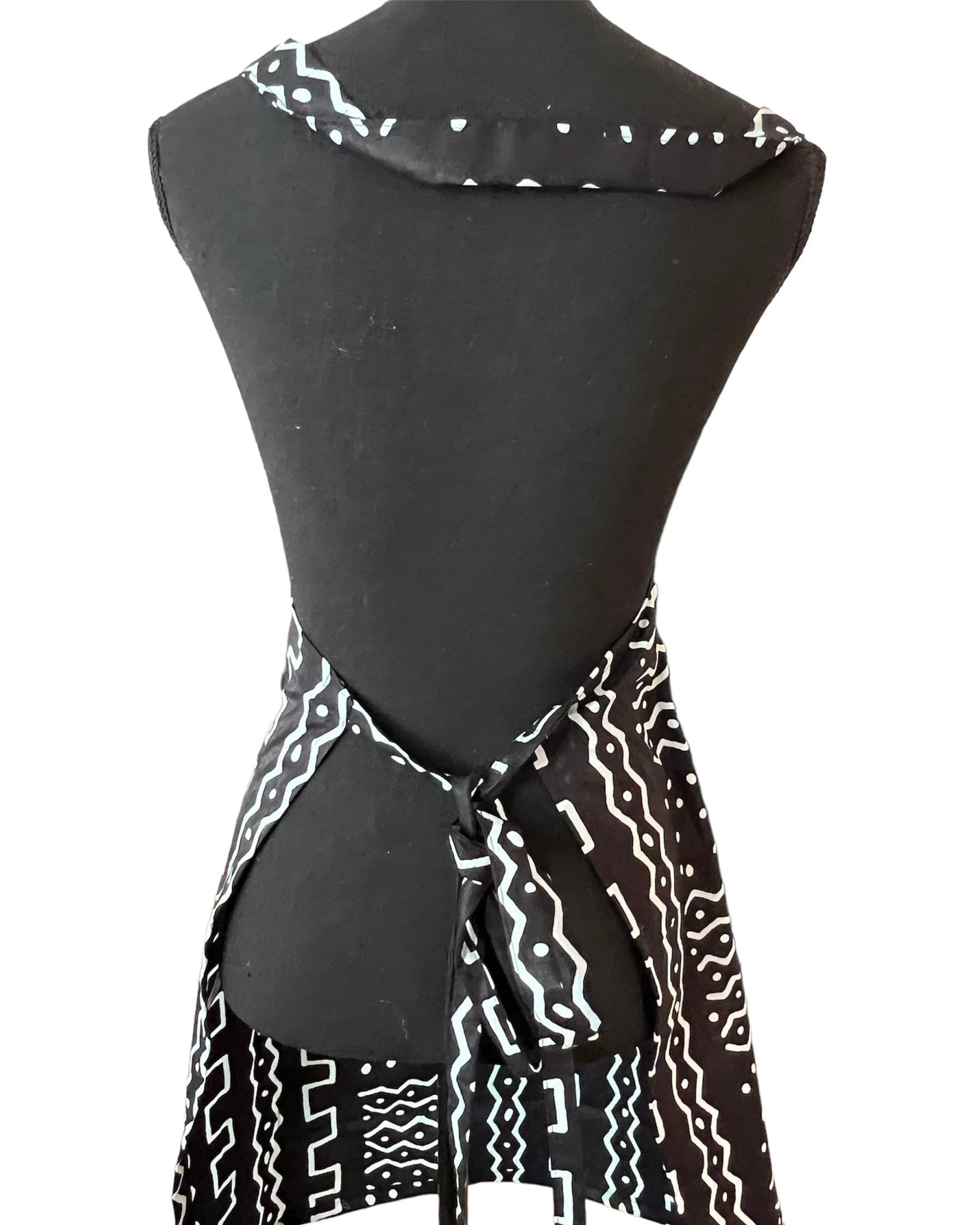 African Print Apron-Ankara Kitchen Apron-Handmade Cooking Apron-Cultural Gift-Stylish Chef Apron for Women - image 4