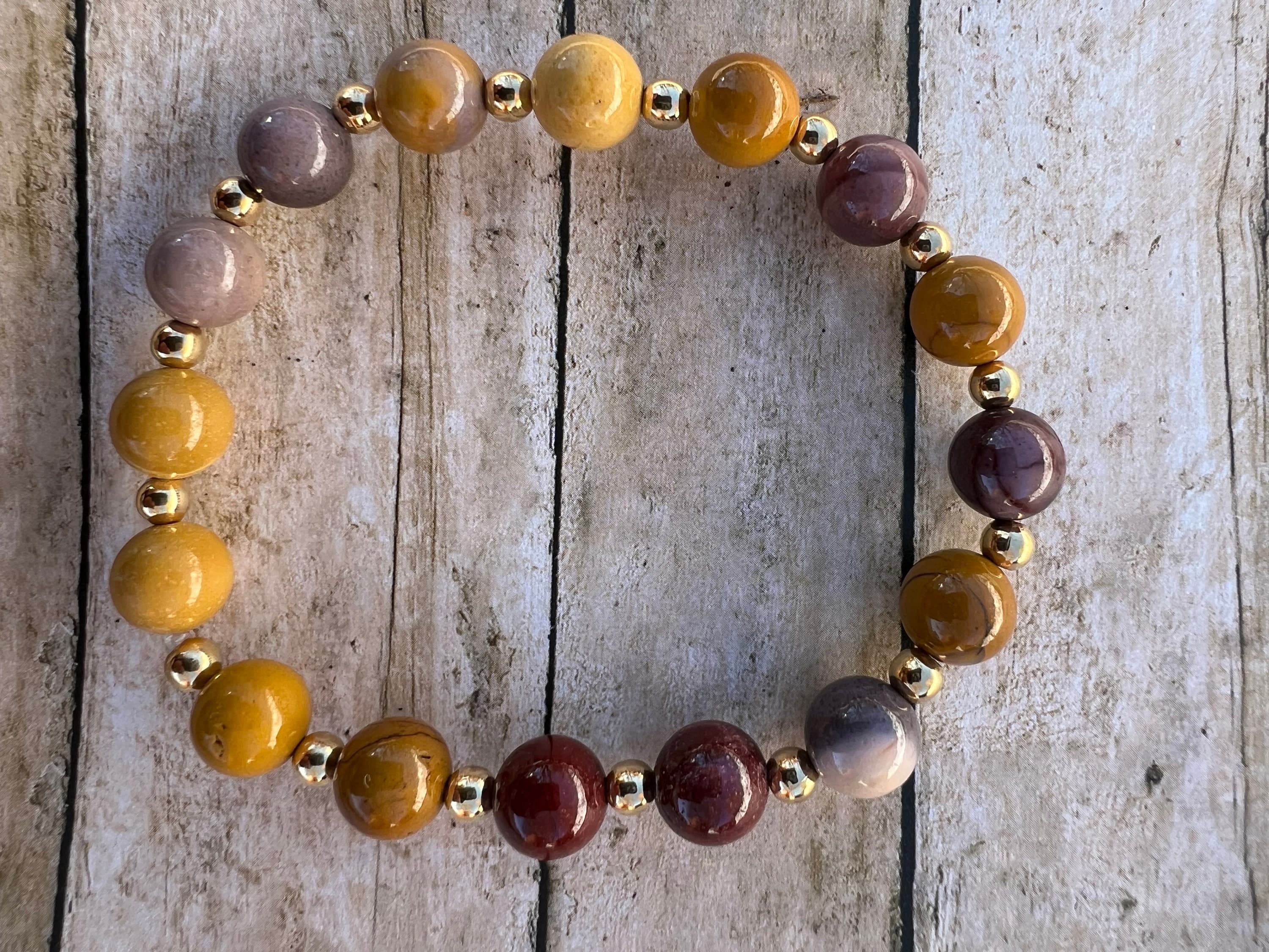 Women's  Beaded Stretch Bracelet-Stretch Beaded Bracelet-Women's Bracelet-Gift for Her-Handmade Beaded Bracelet - image 4