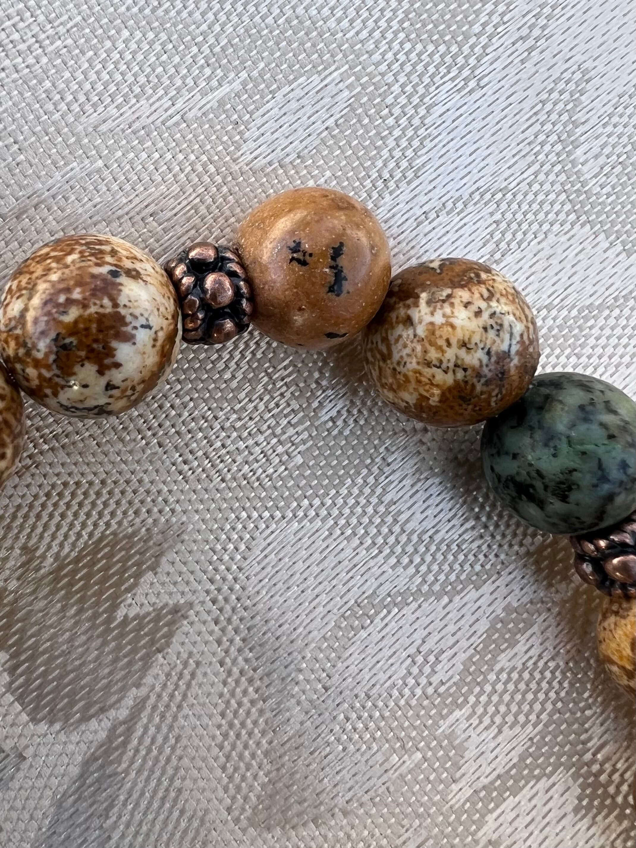 Women's Beaded Bracelet- Stretch Bracelet-Women's Natural Stone Bracelet-Healing Stone Bracelet-Gift for Her - image 5