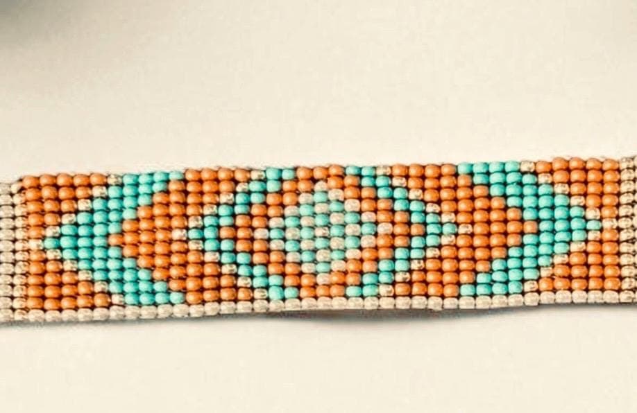 Seed Bead Loom Bracelet-Women's Seed Bead Bracelet-Handwoven  Beaded Bracelet-Women's Loom Bracelet-Gift For Her - image 4