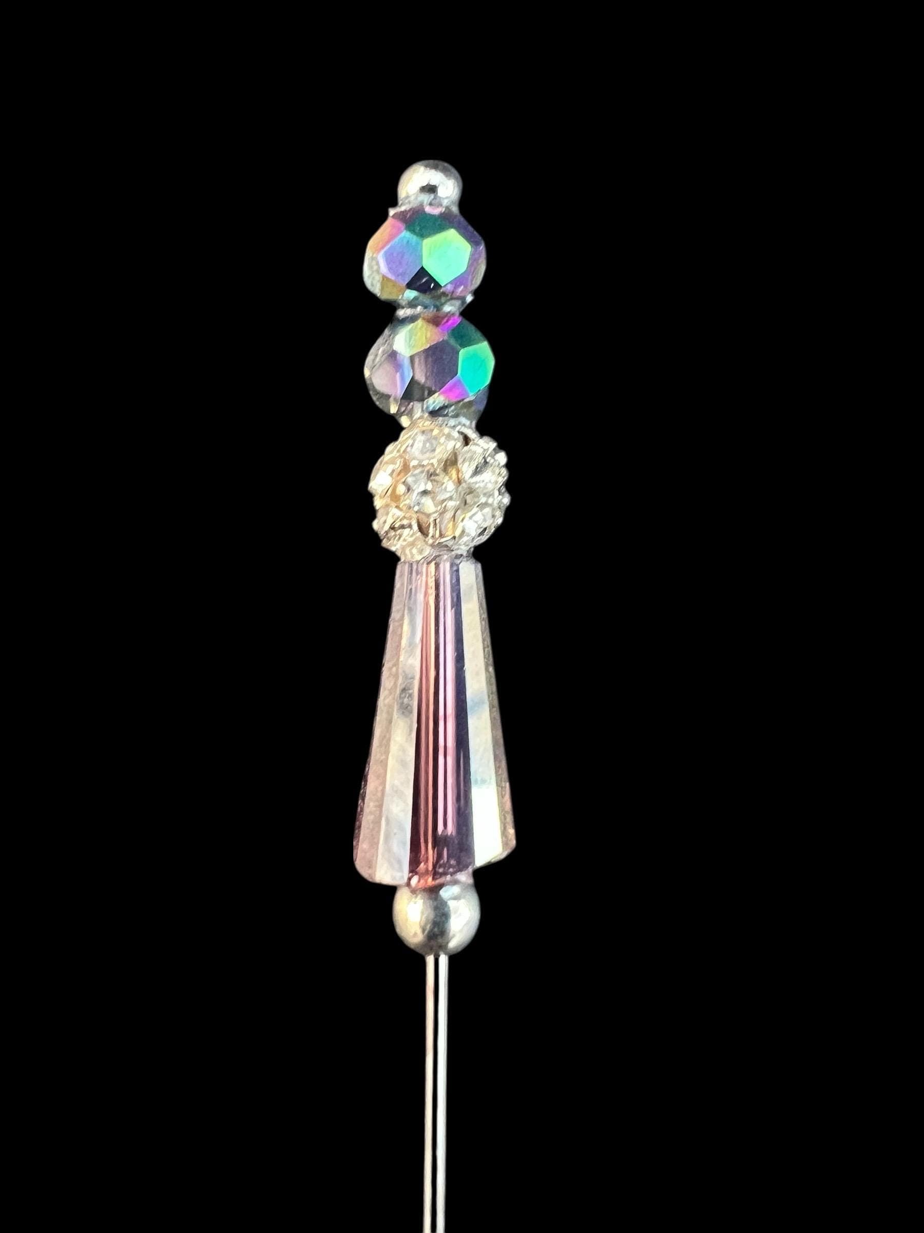 Women's Hijab Pin-Muslim Women Pin-Muslim Women Accessories-Islamic Gift for Her-Handmade Pins-Decorative Scarf Pins - image 5
