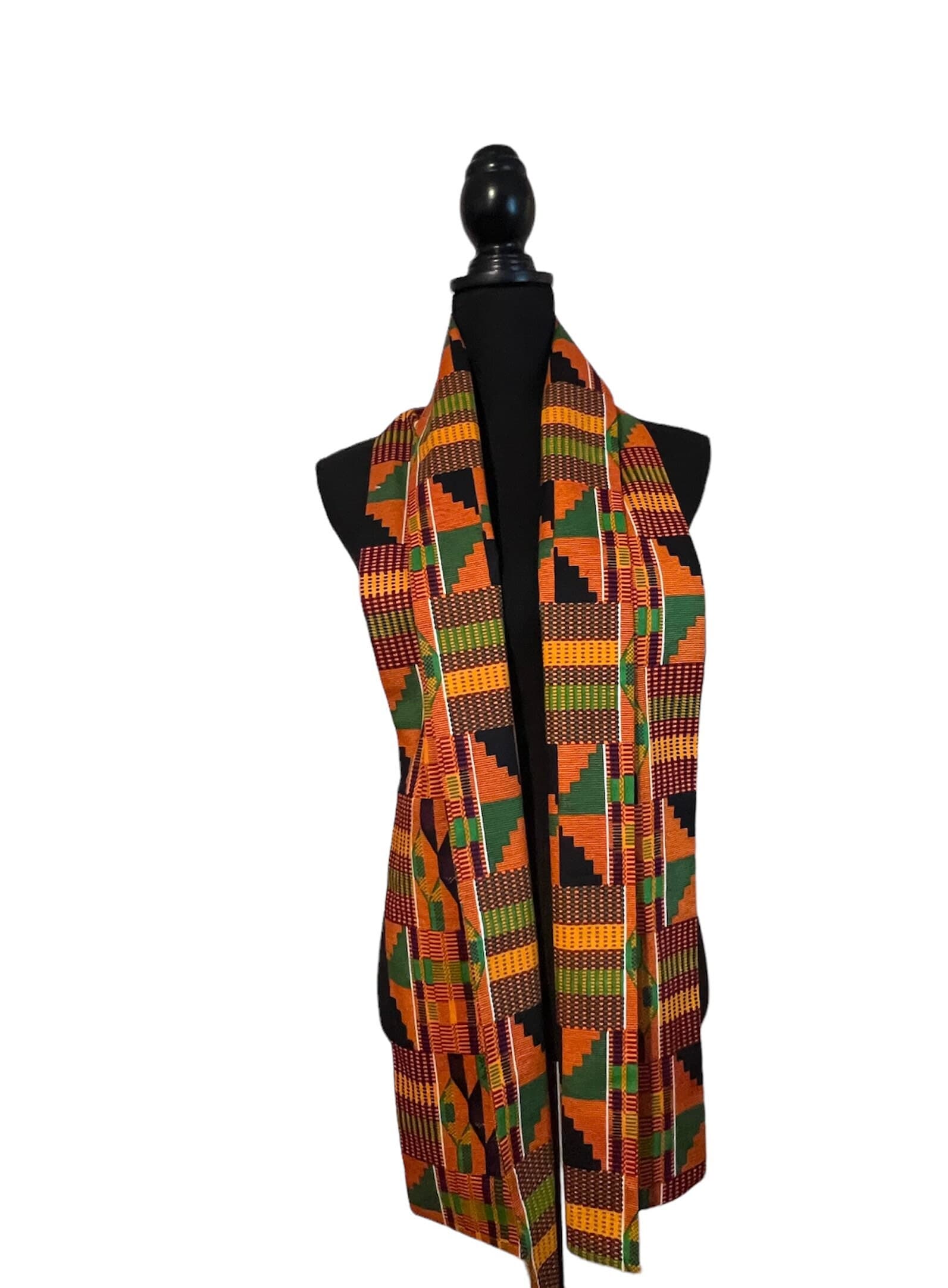 Authentic Kente Scarf - image 4