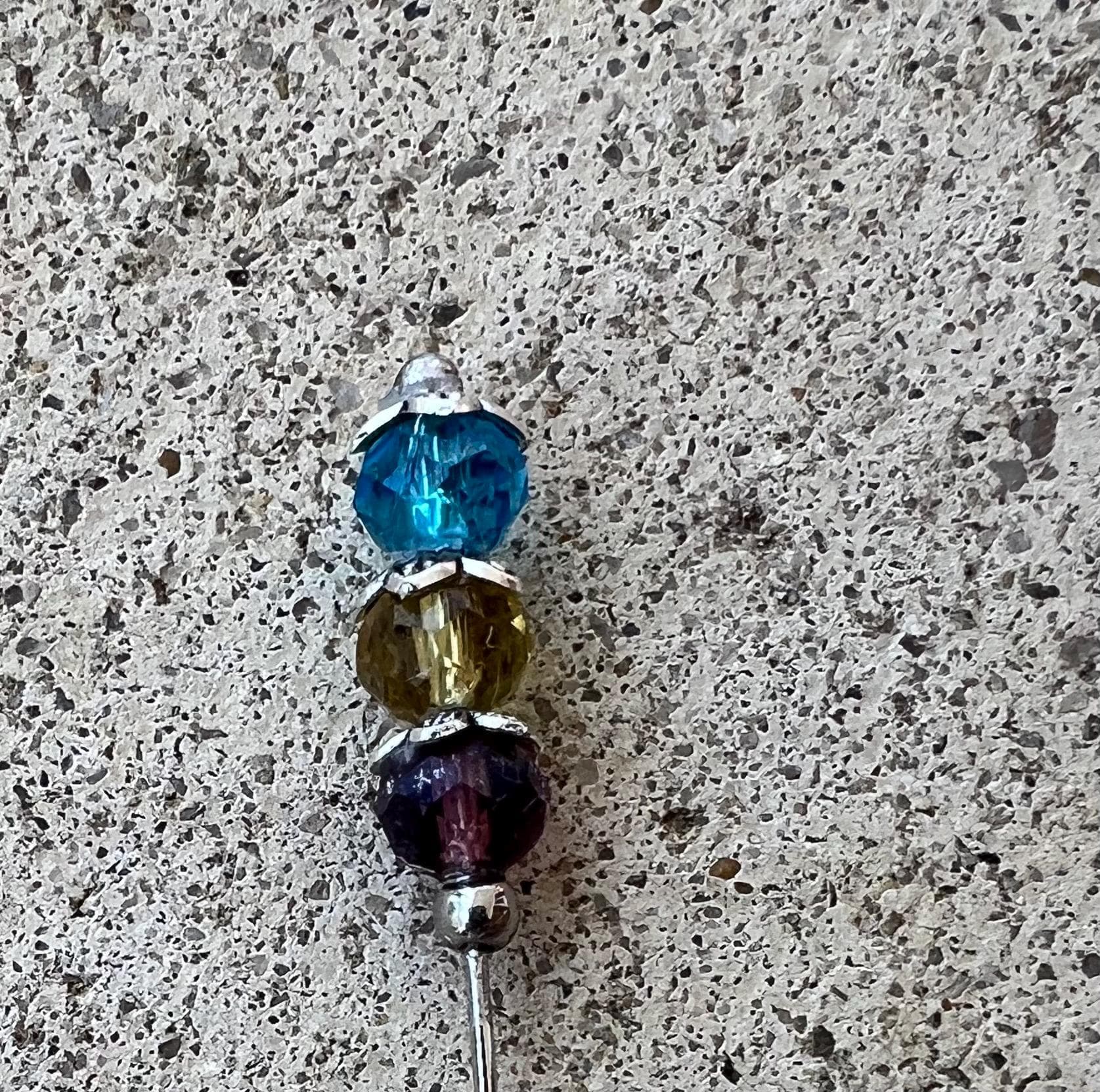 Hijab Decorative Scarf Pins-Women's Hijab Pin-Muslim Women Pin-Hijab Pin- Muslim Women Accessories-Islamic Gift for Her-Handmade Pins - image 4