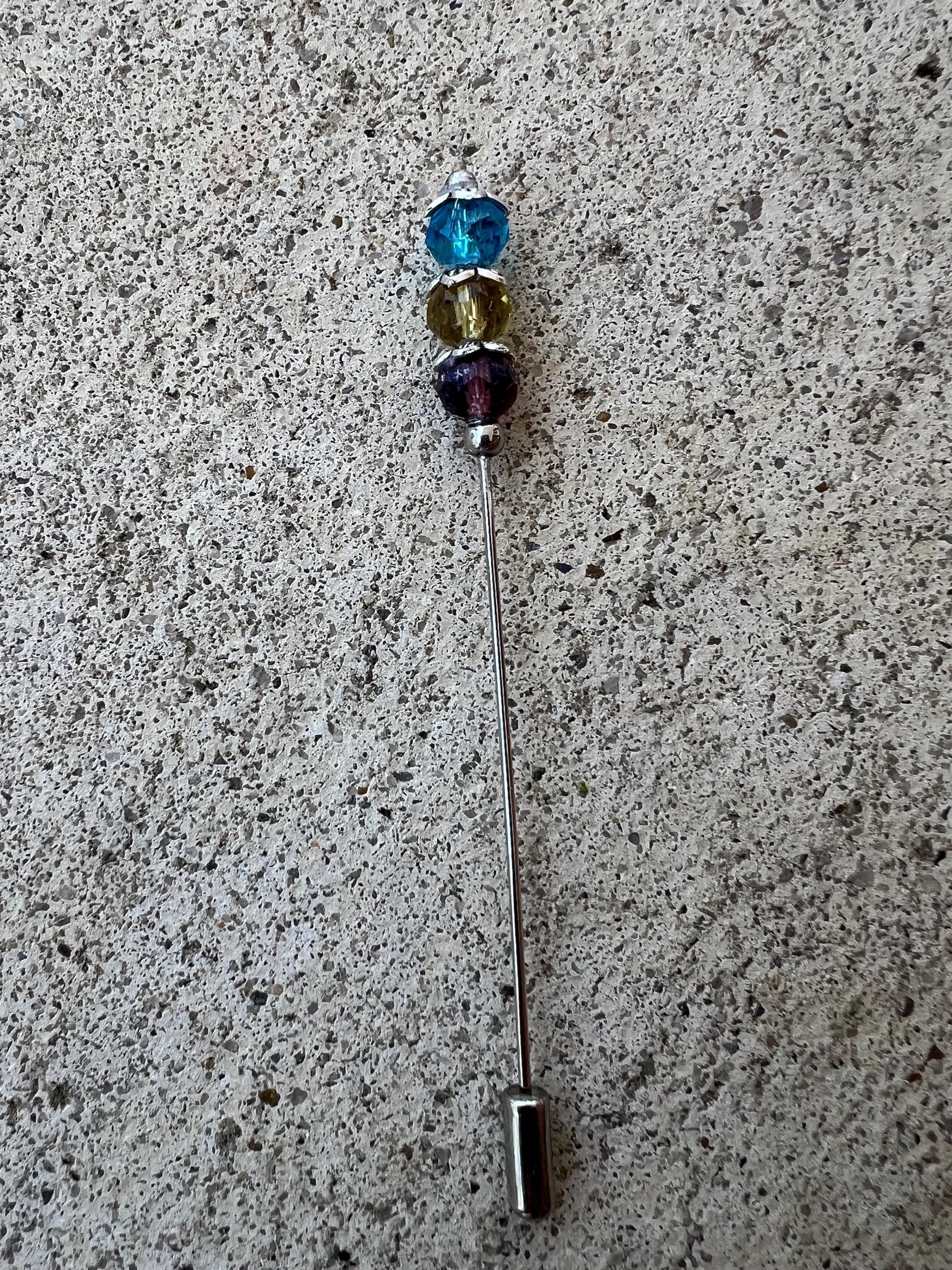 Hijab Decorative Scarf Pins-Women's Hijab Pin-Muslim Women Pin-Hijab Pin- Muslim Women Accessories-Islamic Gift for Her-Handmade Pins