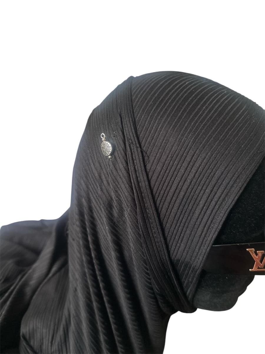 Women's Hijab Pin-Muslim Women Pin-Hijab Pin- Muslim Women Accessories-Islamic Gift for Her-Handmade Pins-Hijab Decorative Silver Tone Pins - image 4