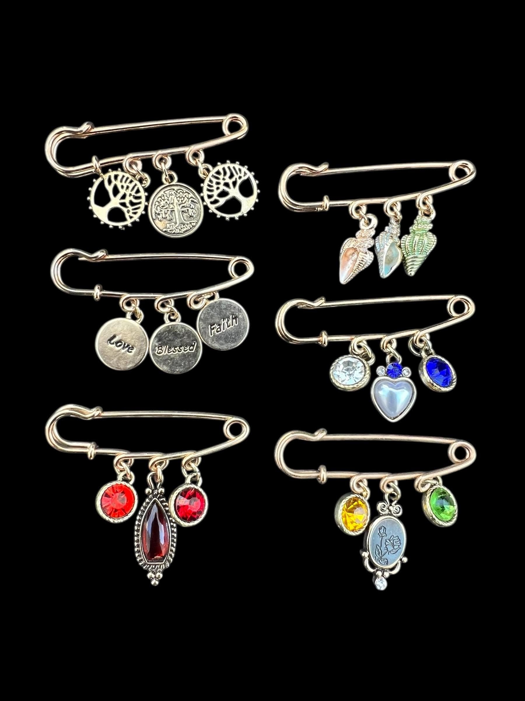 Brooch Pins-Women's Accessory-Handmade Brooch Pins-Gift for Her