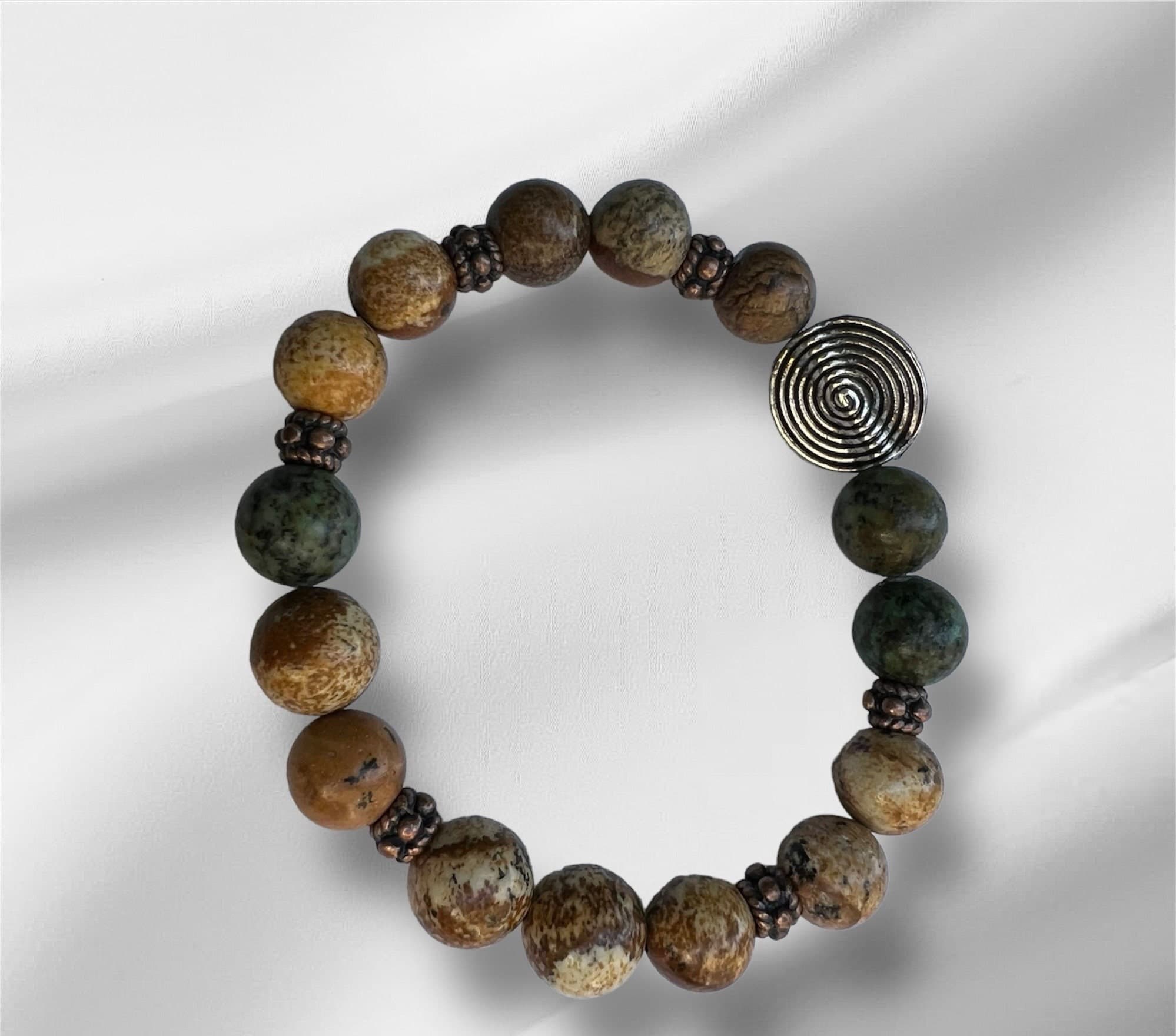 Women's Beaded Bracelet- Stretch Bracelet-Women's Natural Stone Bracelet-Healing Stone Bracelet-Gift for Her