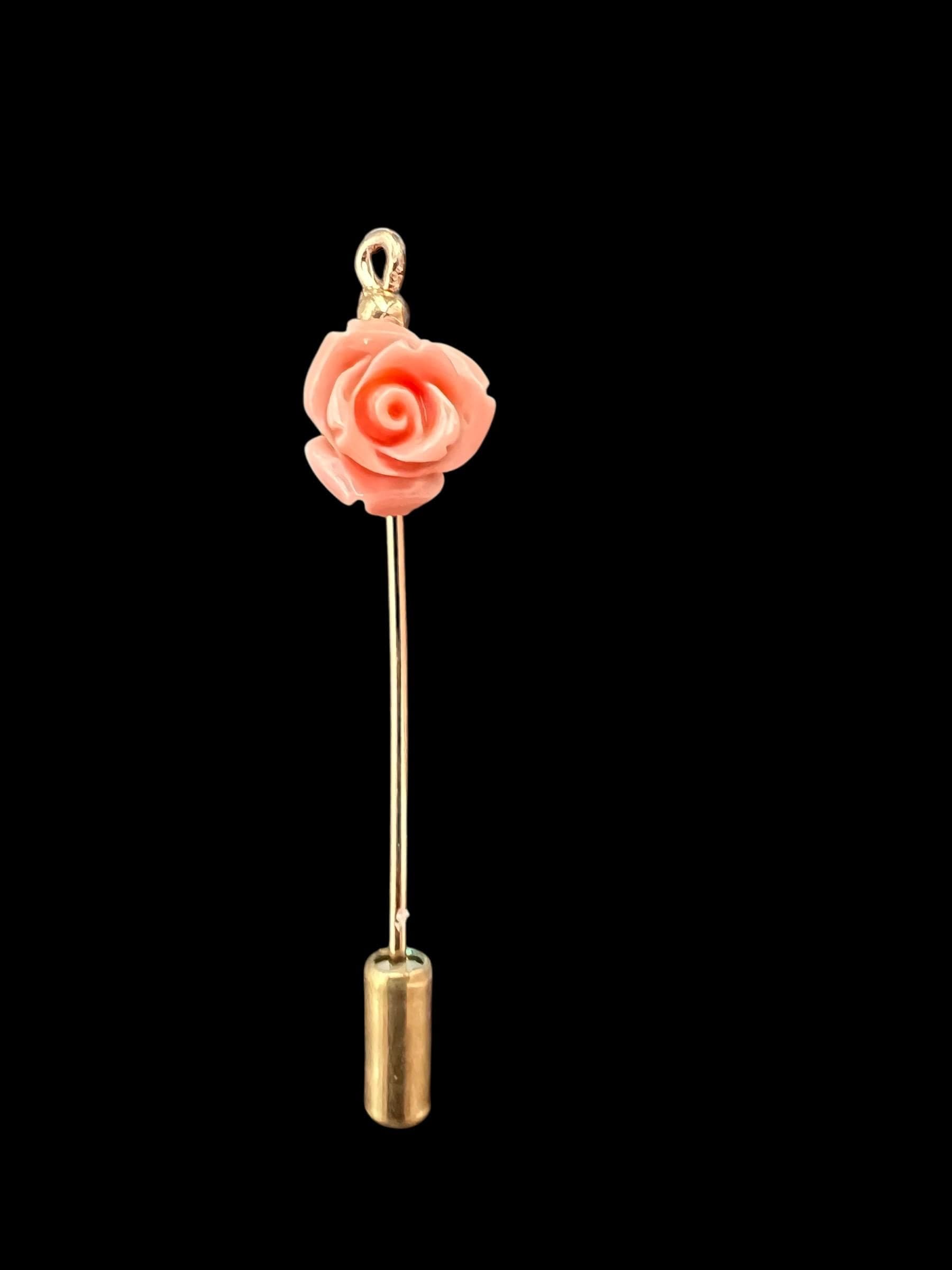 Women's Hijab Pin-Muslim Women Pin- Muslim Women Accessories-Islamic Gift for Her-Handmade Pins-Hijab Decorative Scarf Pins: Rose Collection - image 5