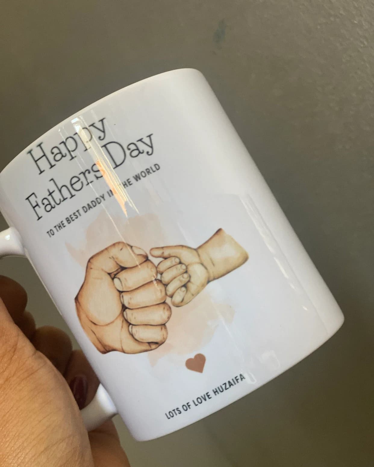 Father’s Day Drinking | Family Mug| ,children, Daddy/Child |Gifting| Hand,Siblings,Family Coffee Mug