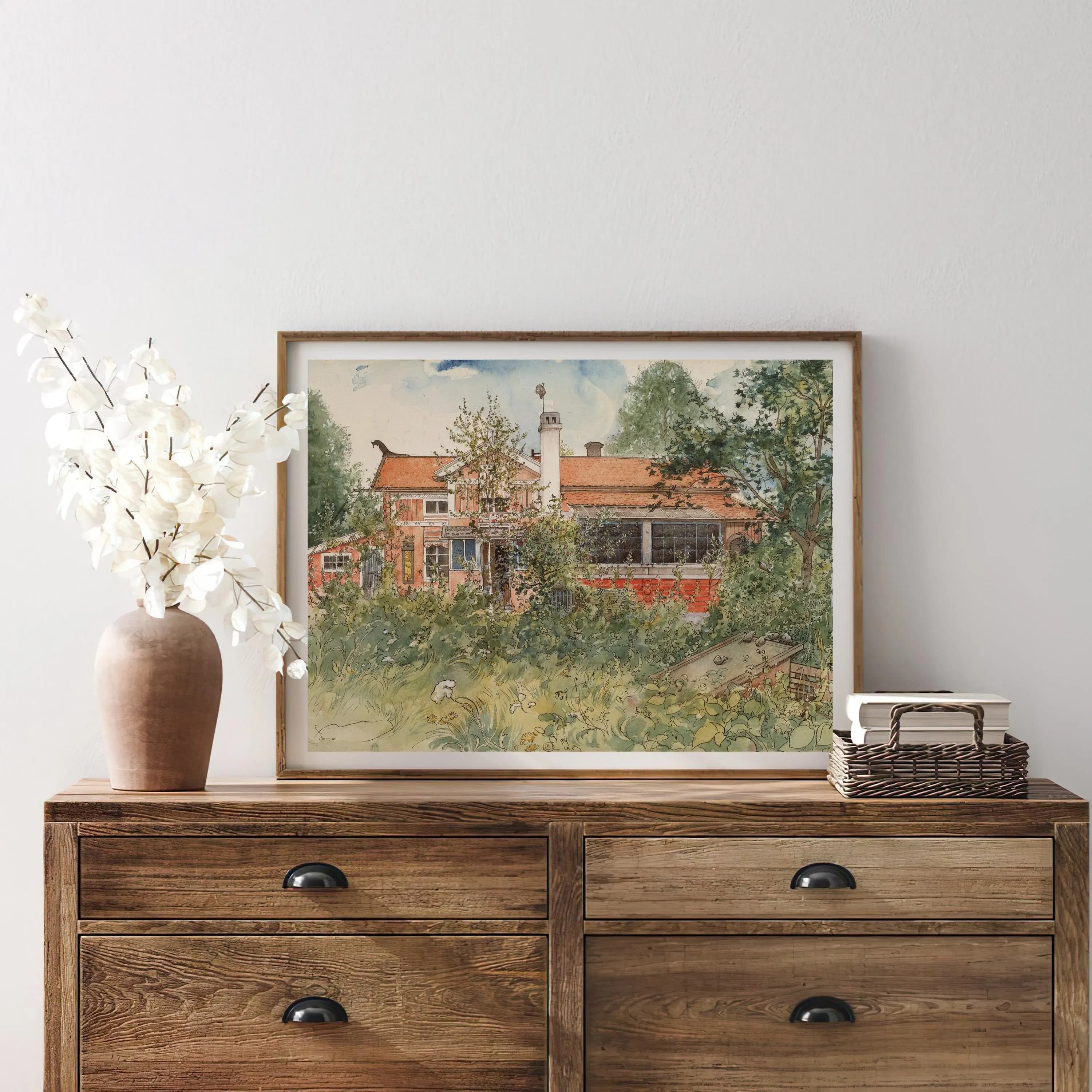 Vintage Cottage Painting | Antique Countryside Artwork | Classic Forest Nature Landscape Poster | 19th Century Art Print | PRINTABLE art - image 4