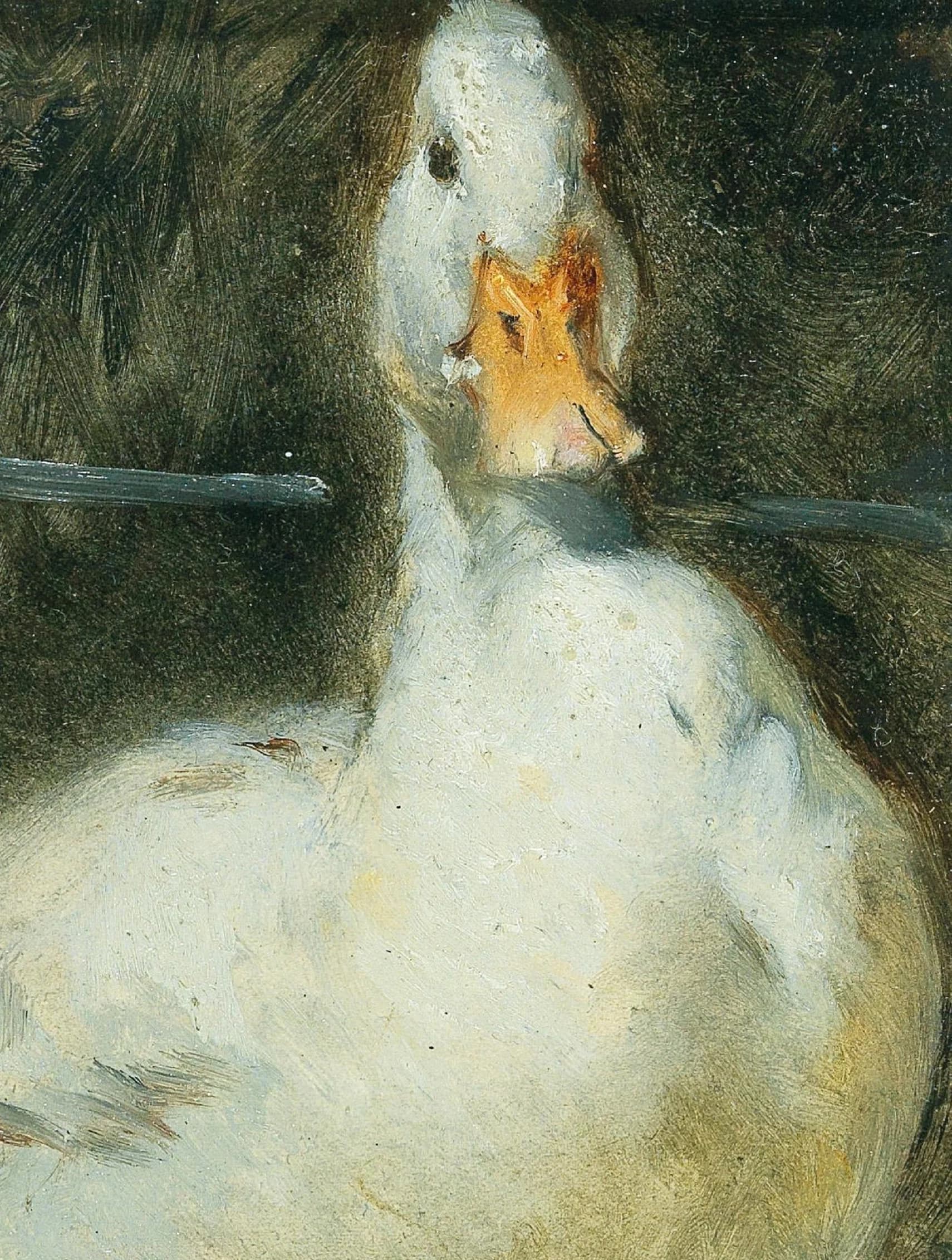 Vintage Barnyard Animal | Bird Duck Cute Painting | Antique Countryside Animal Portrait Painting | 19th Century Art Print | PRINTABLE art - image 5