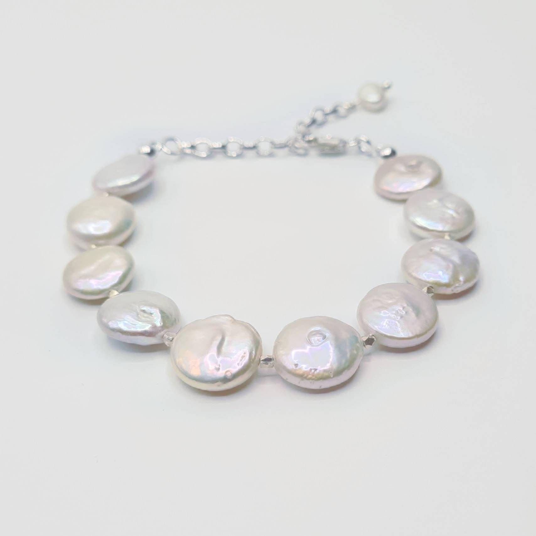 Pearl Bracelet in Sterling Silver - image 5