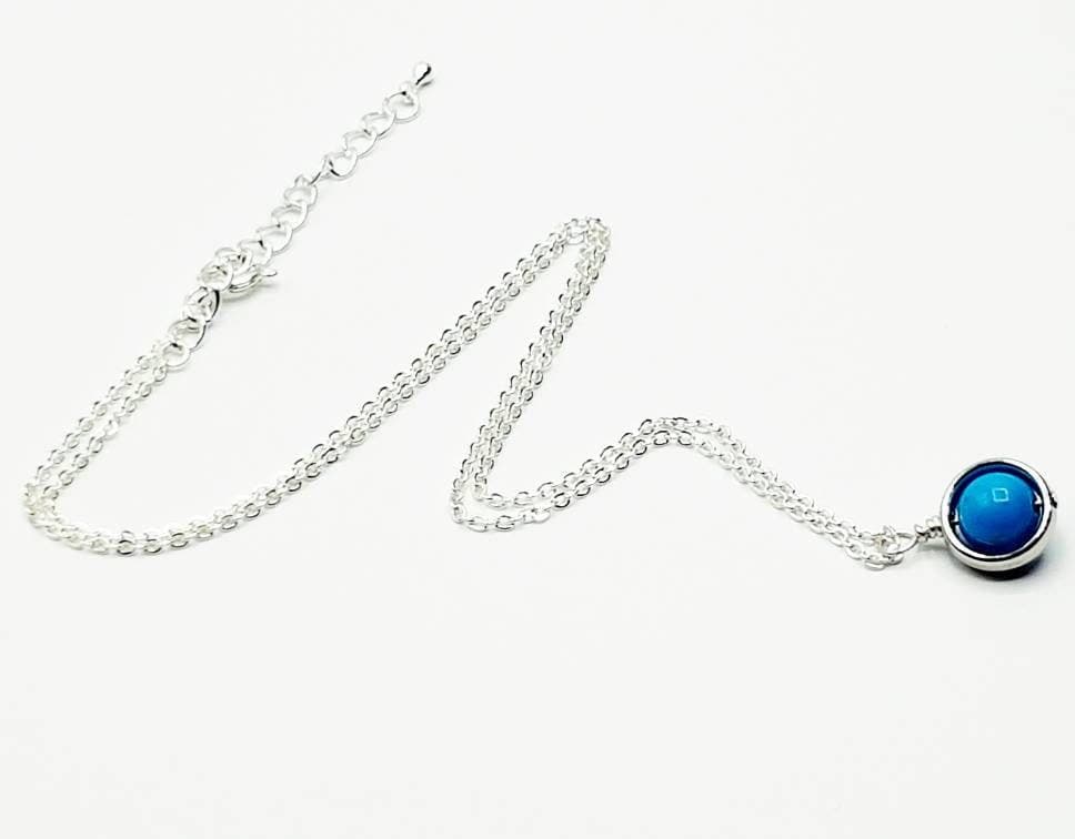 Blue Howlite Necklace - image 5