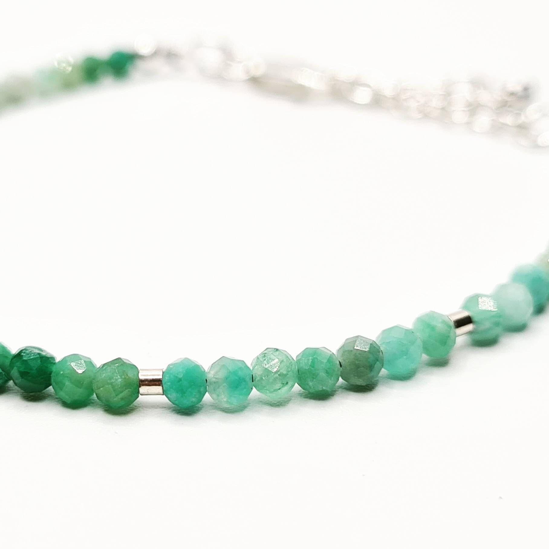 Amazonite Ombre Bracelet in Sterling Silver - image 3