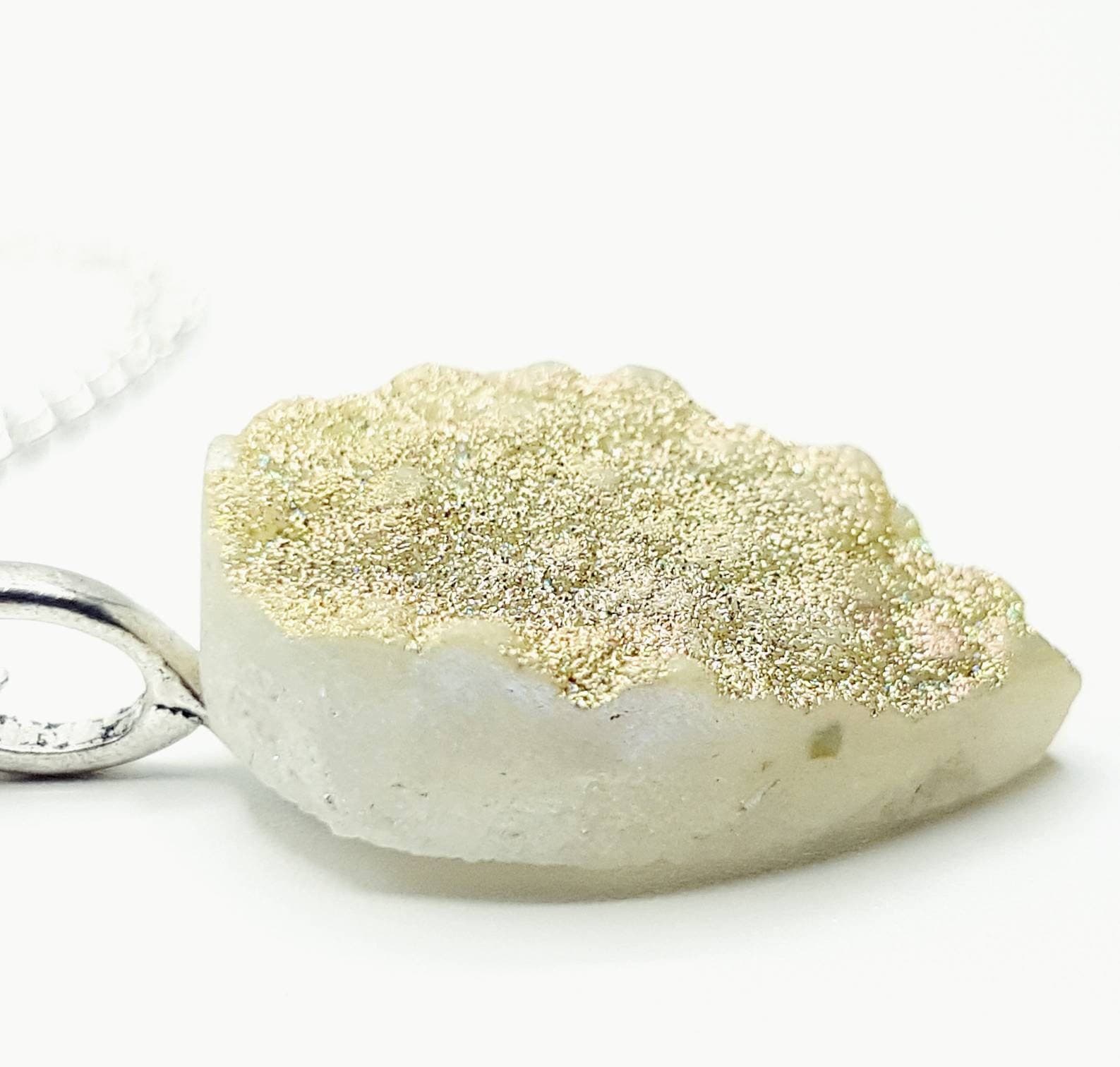 Druzy Quartz Necklace