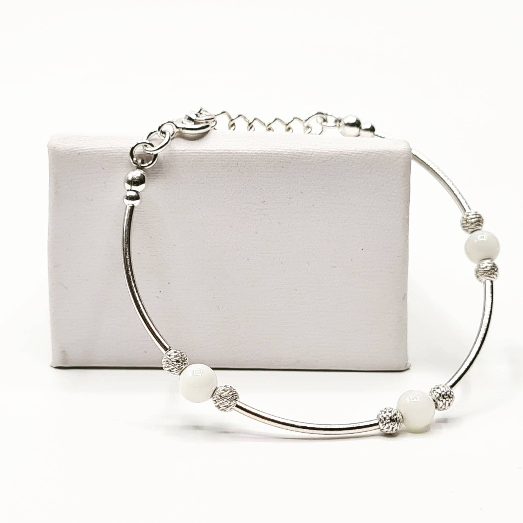 Mother of Pearl Bracelet in Sterling Silver - image 5
