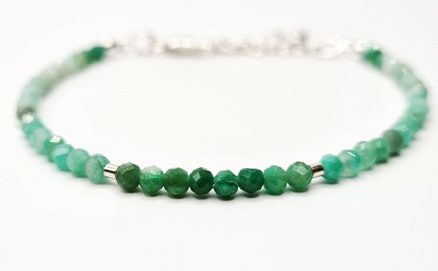 Amazonite Ombre Bracelet in Sterling Silver - image 5