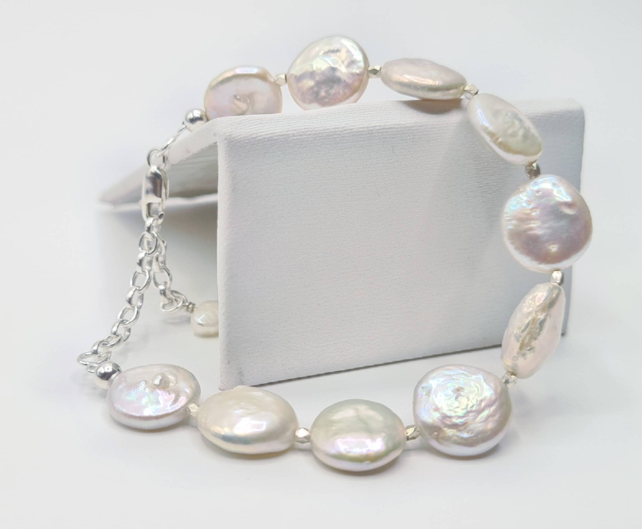 Pearl Bracelet in Sterling Silver