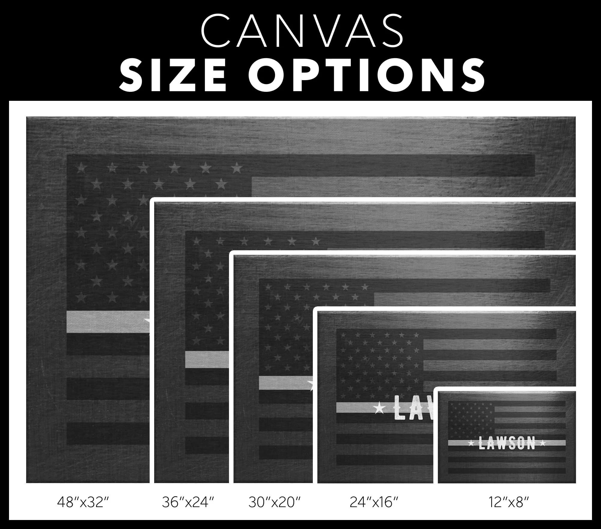 Correctional Officer | Thin Silver Line | Thin Grey Line | Thin Gray Line | Grunge Canvas Wall Art | Prison Guard - image 2