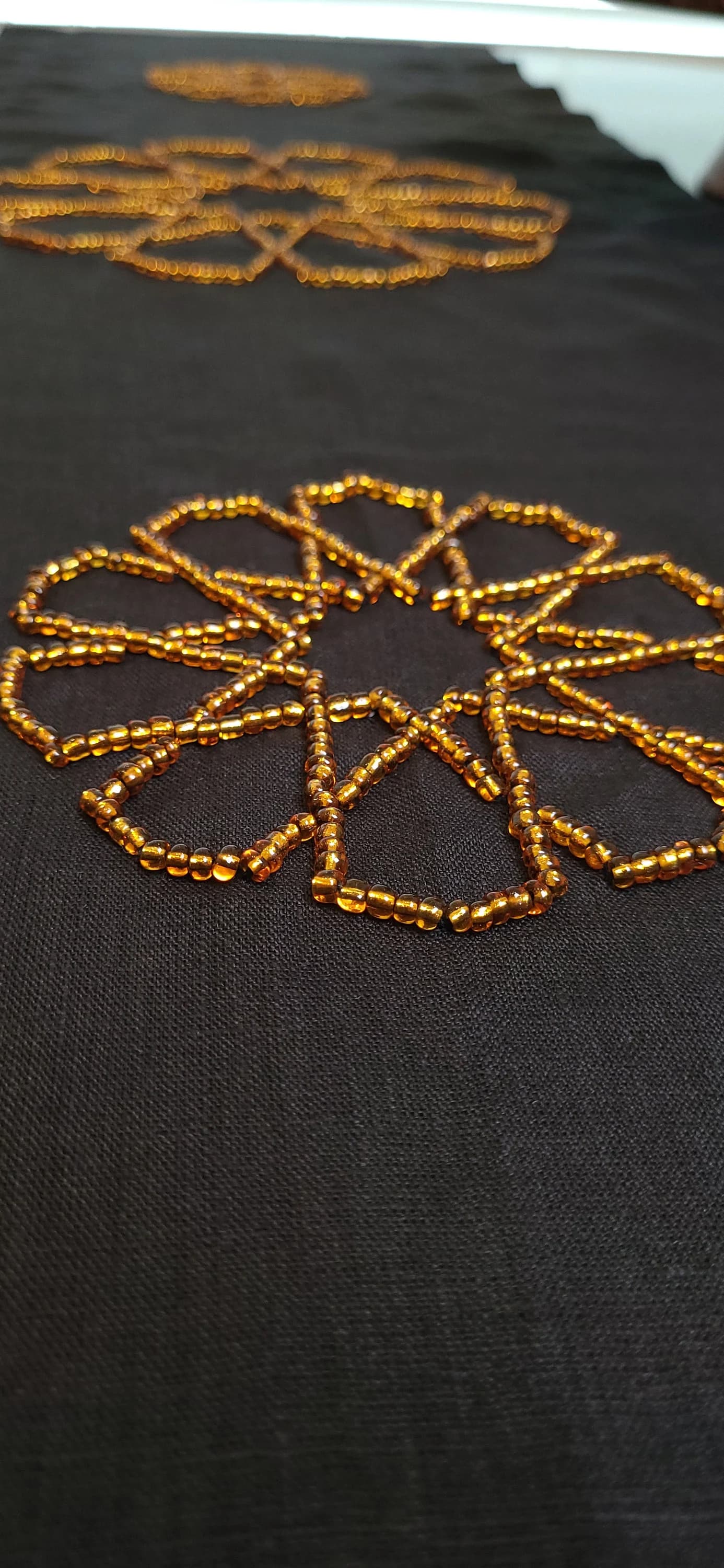 Ramadan Table Runner, Geometric star table runner, Nujoom Table runner - image 4