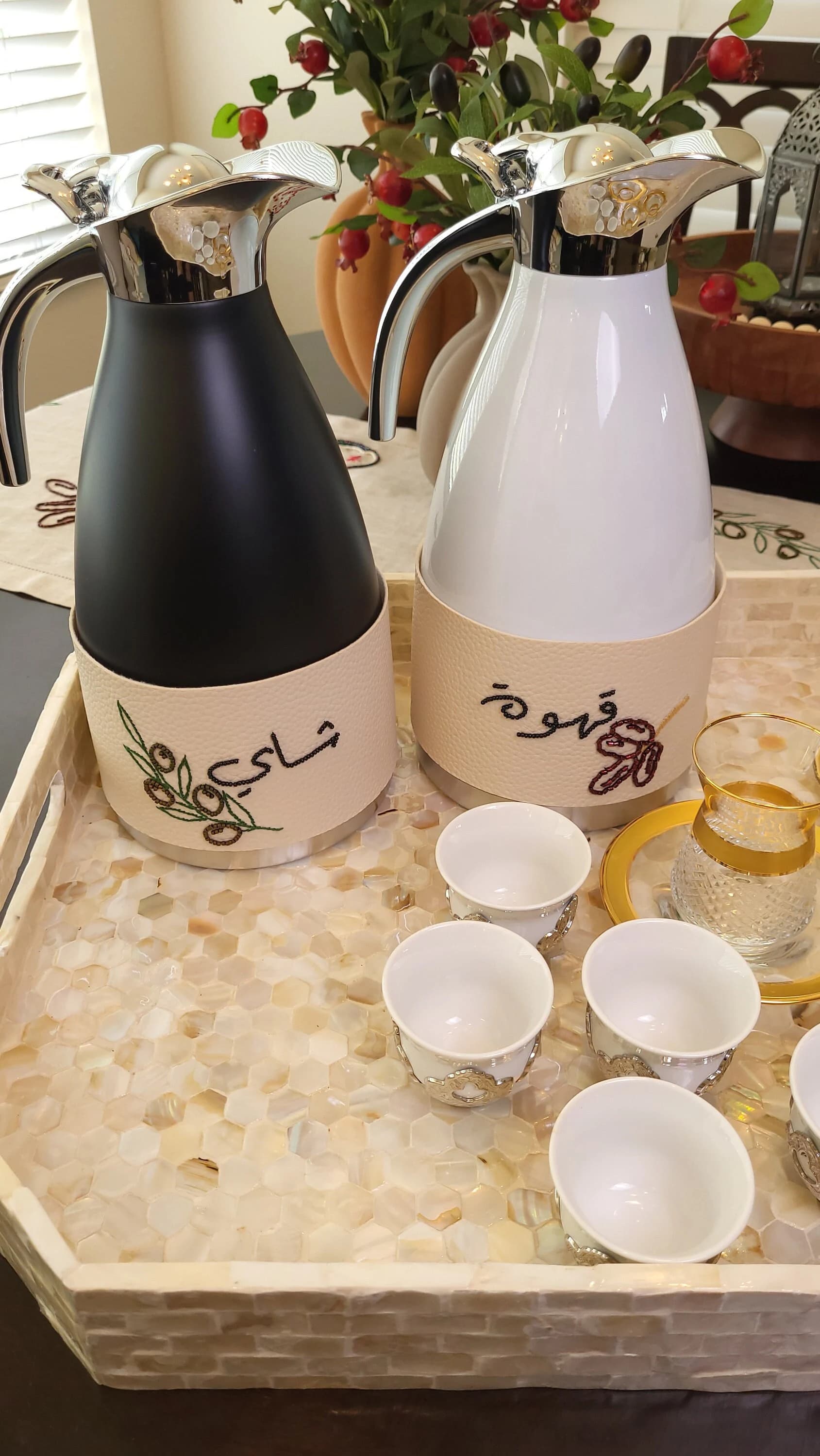 Ramadan tea and coffee tag, Dallah tags