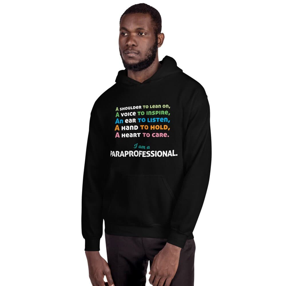Paraprofessional Hoodie, Paraprofessional Gift, Teacher Aide Sweatshirt, Paraeducator Hoodie, Assistant Hoodie, I'm A Paraprofessional - image 5