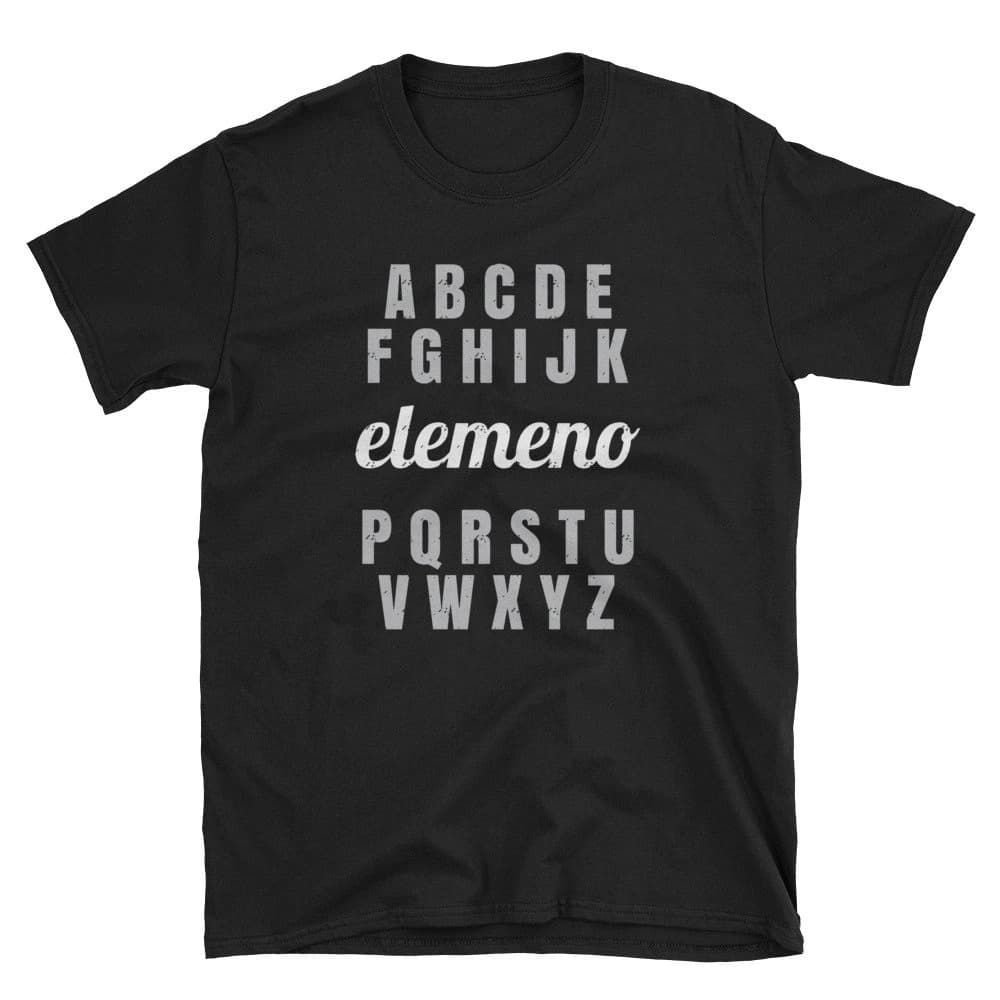 Teacher Shirt, Teacher Gift, Funny Shirt, Alphabet Shirt, Letter Shirt, School Shirt, Toddler Shirt, Elemeno Shirt, Preschool Teacher Shirt