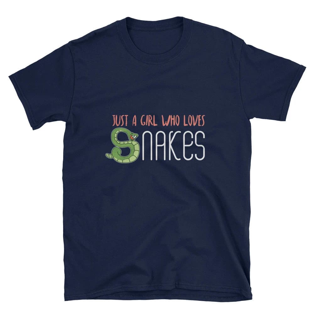 Snake Shirt, Snake Lover Gift, Animal Shirt, Snake Tees, Pet Snake Shirt, Snake Lover Shirt, Snake Gift, Just A Girl Who Loves Snakes - image 4