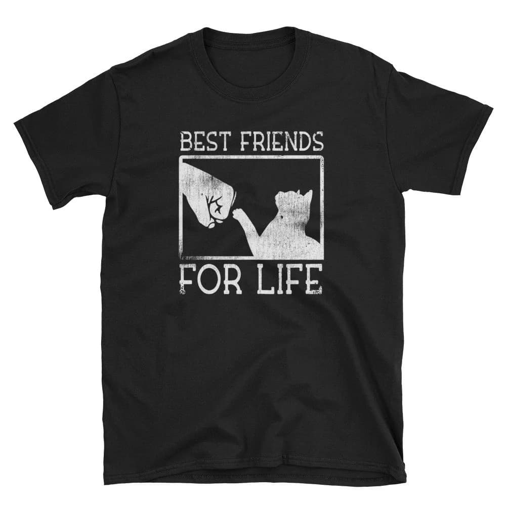 Cat Shirt, Cat Lover Gift, Kitten Shirt, Cat Gifts, Crazy Cat Lady, Cute Cat Shirt, Cat Tee, Cat Clothing,, Best Friends For Life