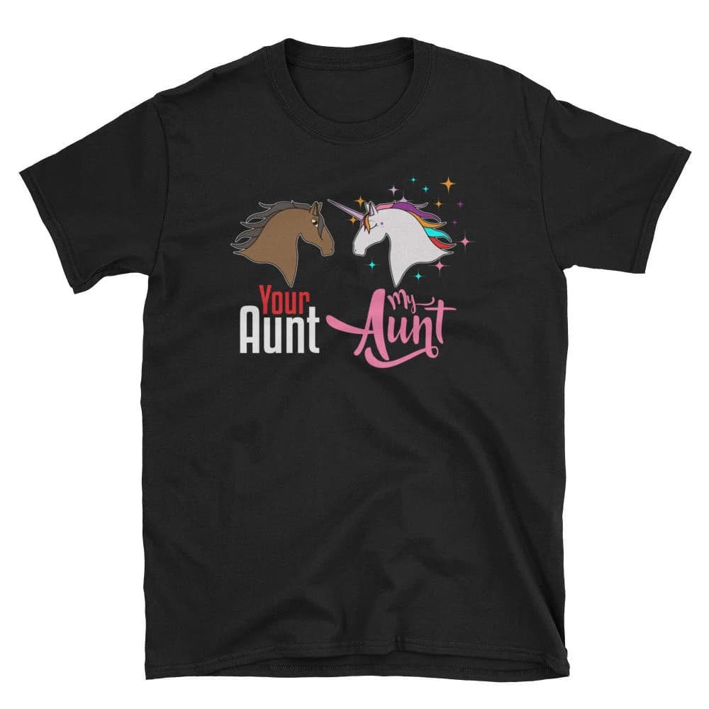 Unicorn Aunt Shirt, Aunt Gift, Auntie Shirt, Funny Aunt Shirt, Best Aunt Shirt, New Aunt Gift, Unicorn Shirt, Niece Shirt, Your Aunt My Aunt