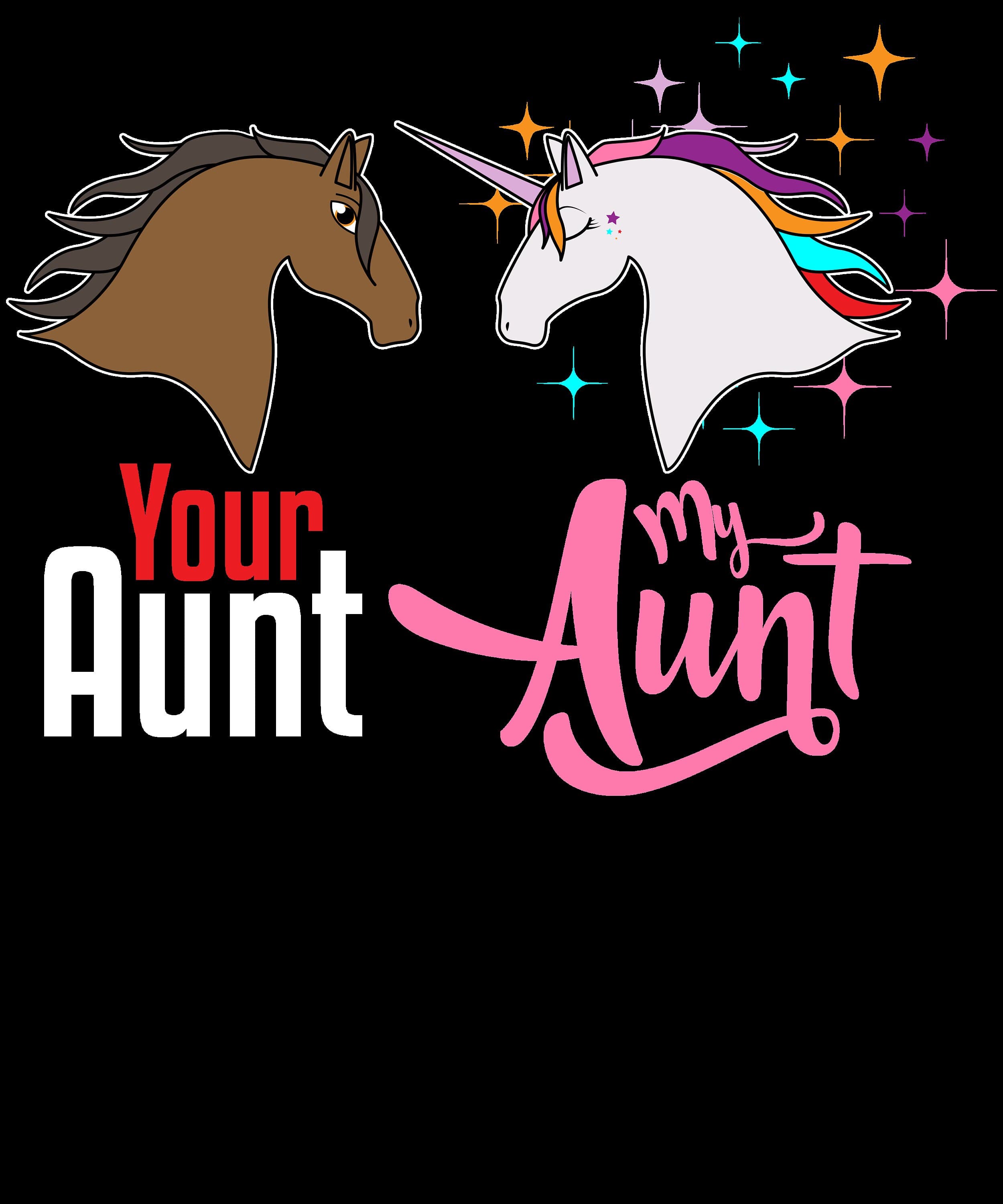 Unicorn Aunt Shirt, Aunt Gift, Auntie Shirt, Funny Aunt Shirt, Best Aunt Shirt, New Aunt Gift, Unicorn Shirt, Niece Shirt, Your Aunt My Aunt - image 5