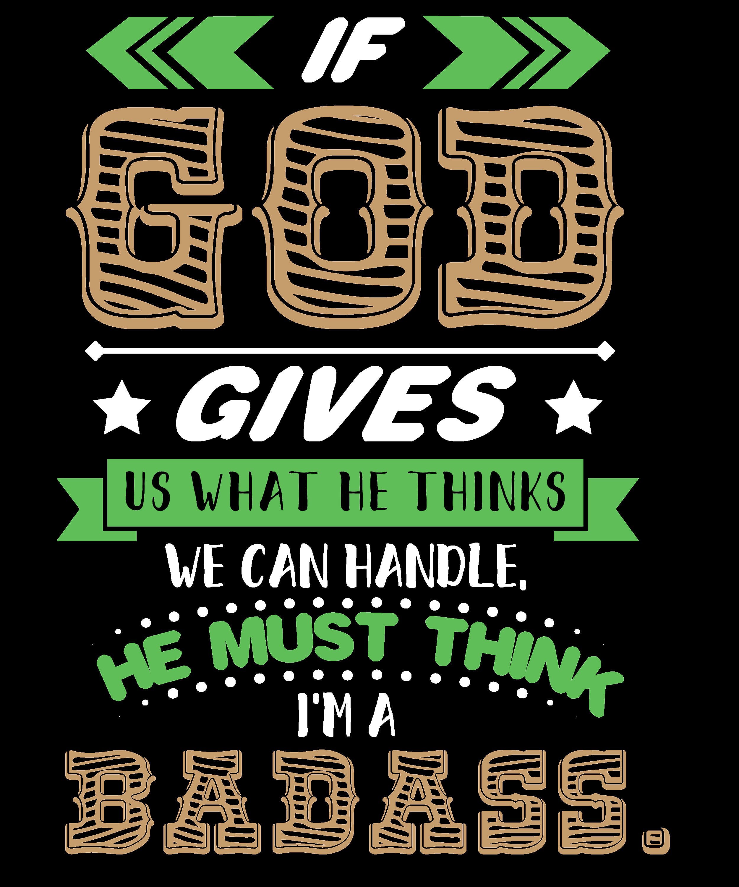 Get Well Women's Racerback Tank, Get Well Gift, Recovery Tank Top, If God Gives Us What He Thinks We Can Handle He Must Think I'm A Badass - image 5