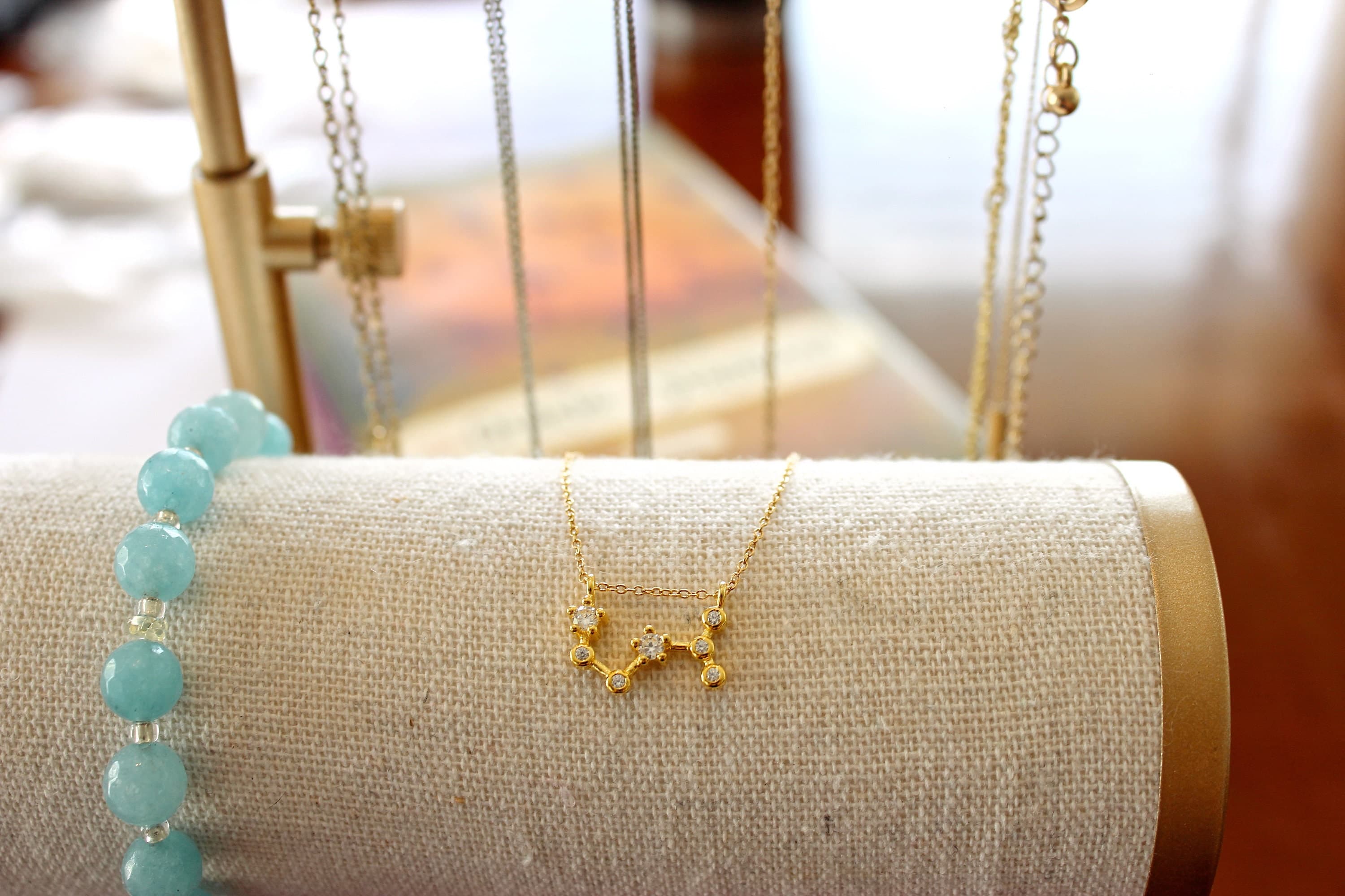 Scorpio 14k Gold-Filled Zodiac 14" Choker with 3" Extension Chain - image 3