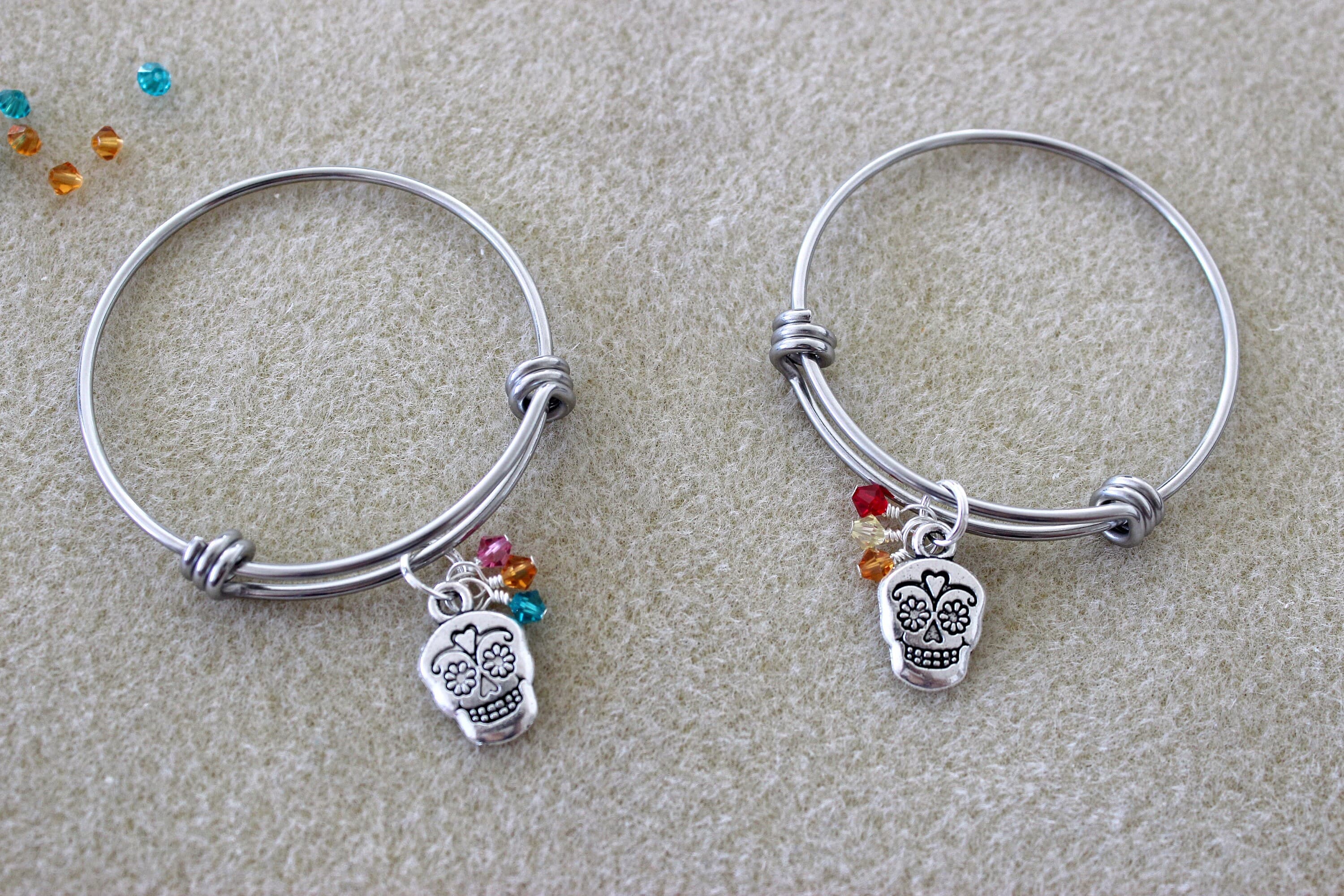 Sugar Skull Bangles (for kids!) - image 3