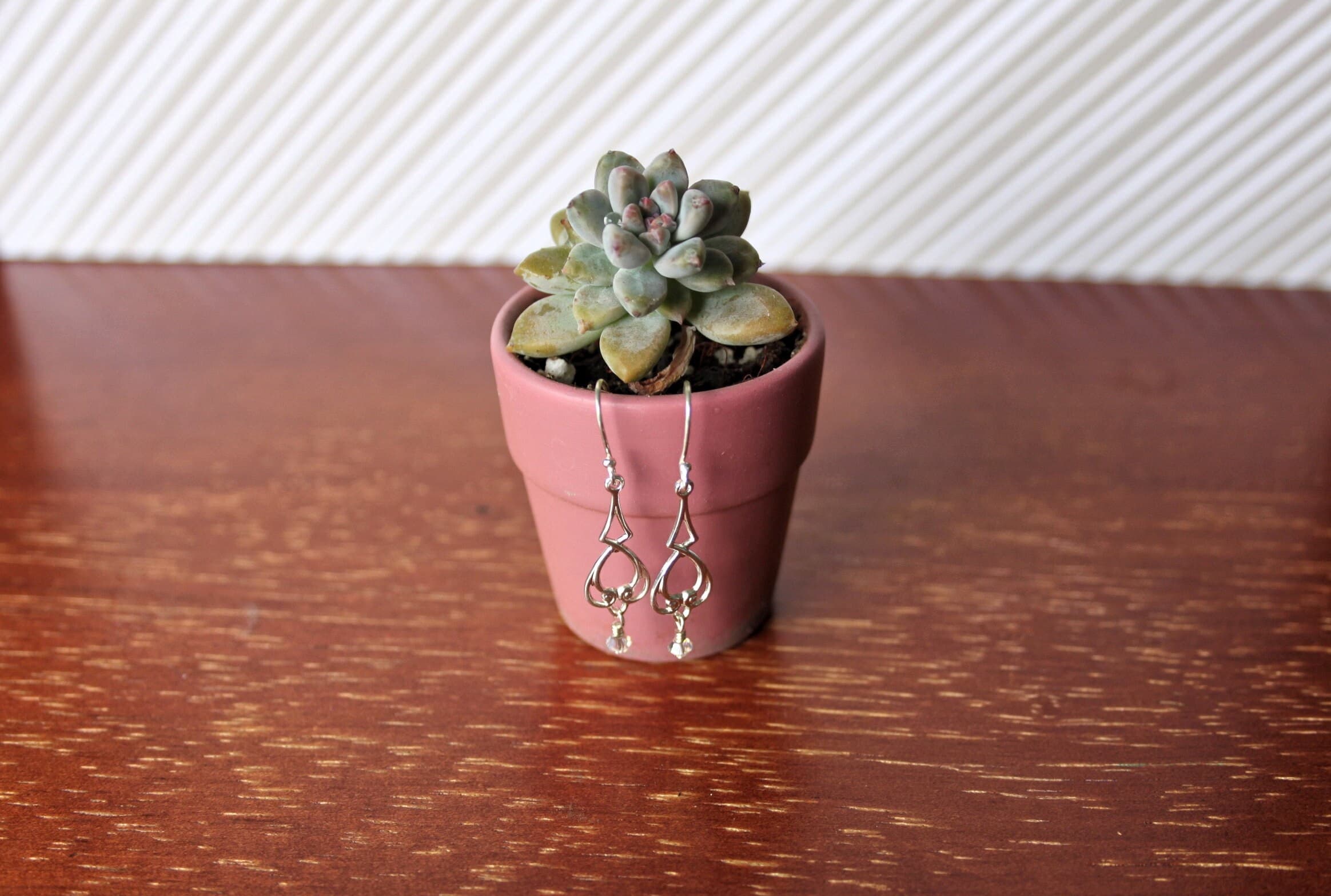 Simple Chandelier Earrings - image 3
