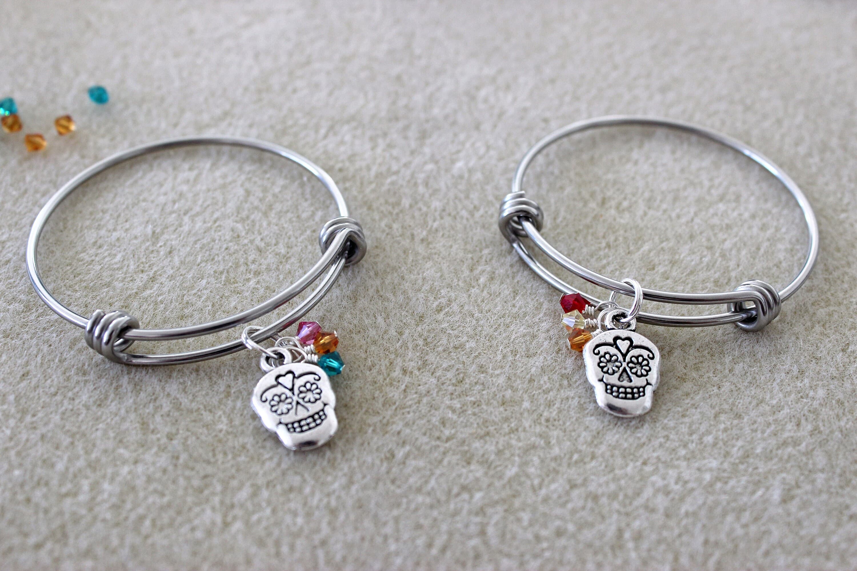 Sugar Skull Bangles (for kids!)