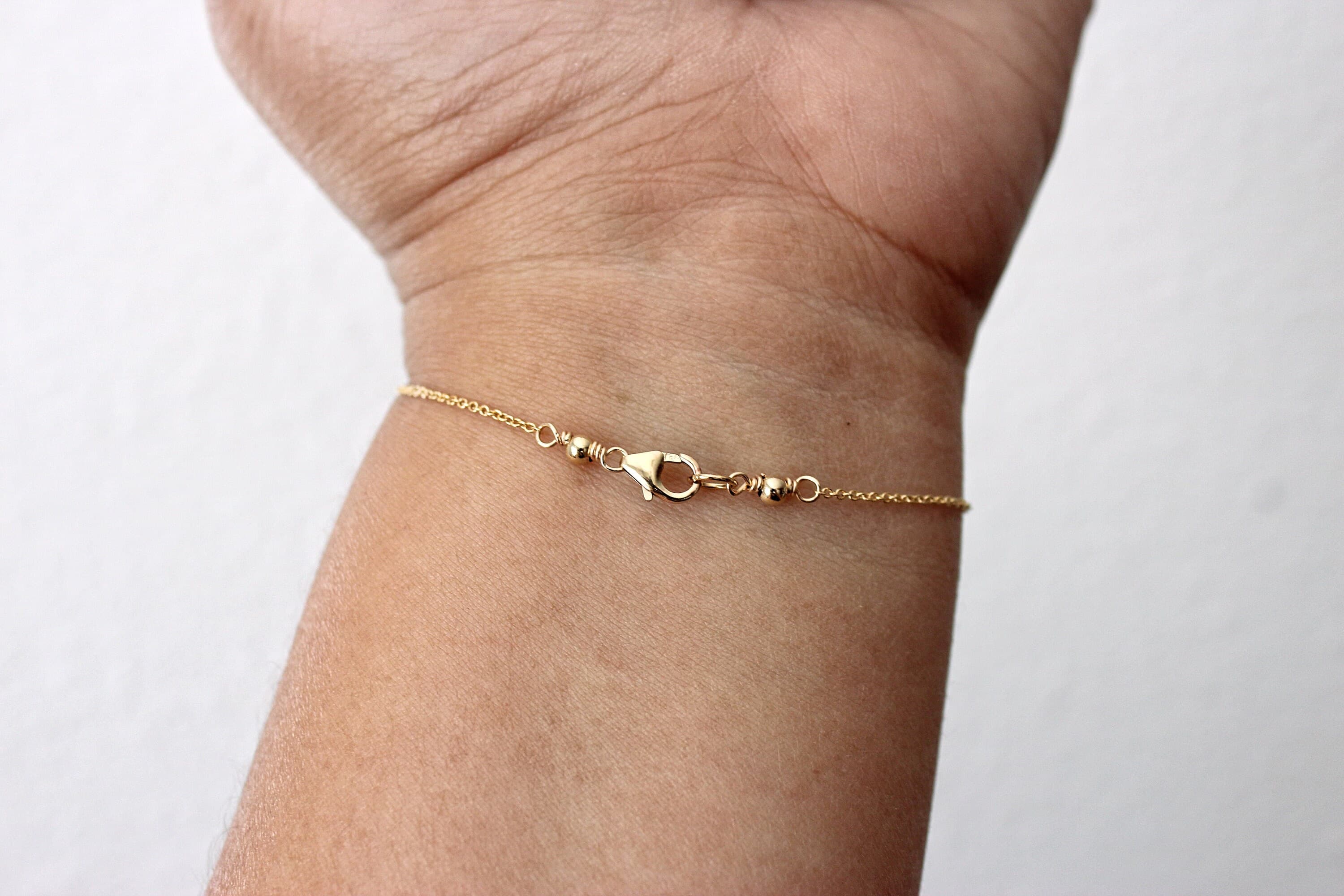 Balls & Chains 7-inch 14k Gold-Filled Bracelet - image 4