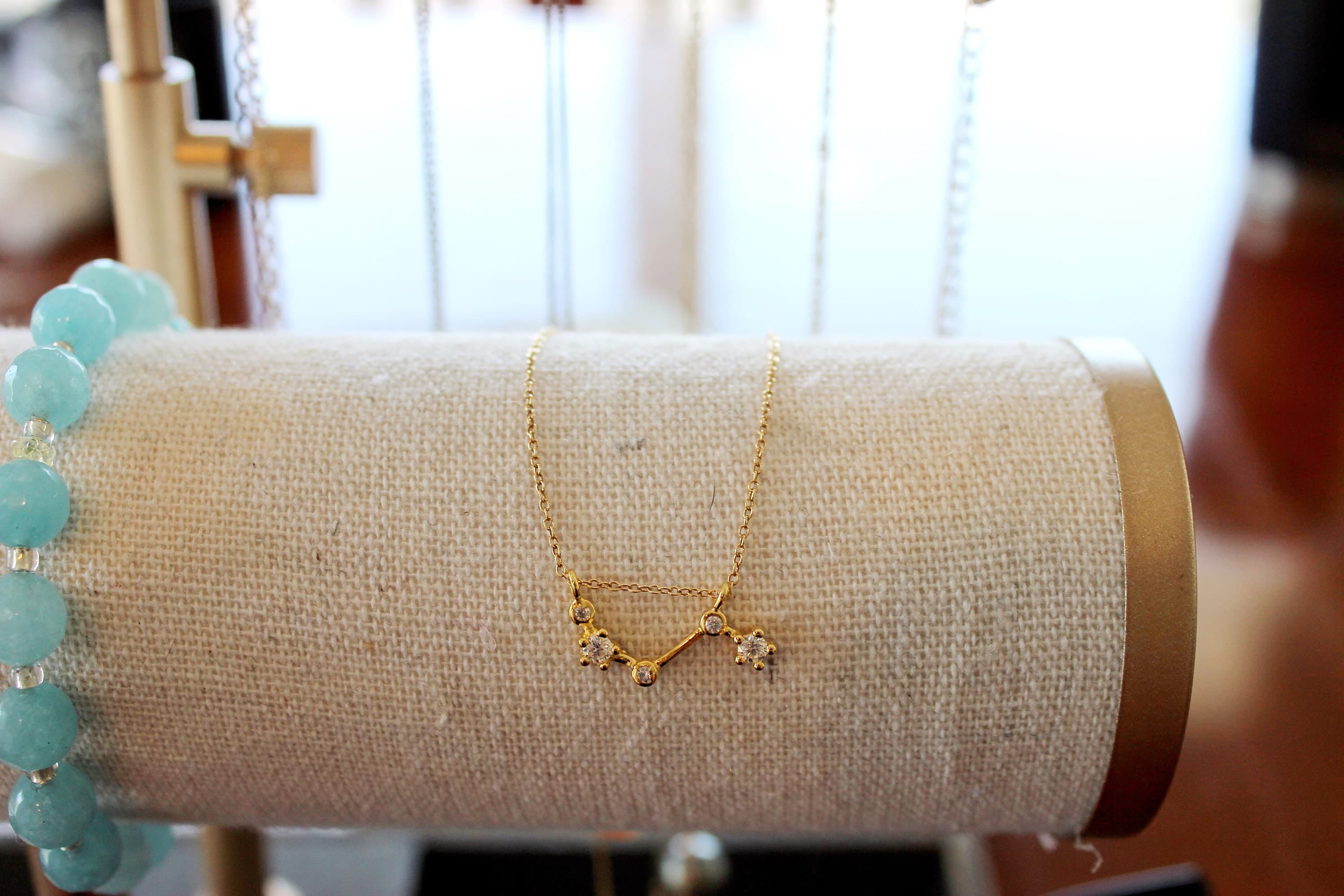 Aries 14k Gold-Filled Zodiac 14" Choker with 3" Extension Chain - image 3
