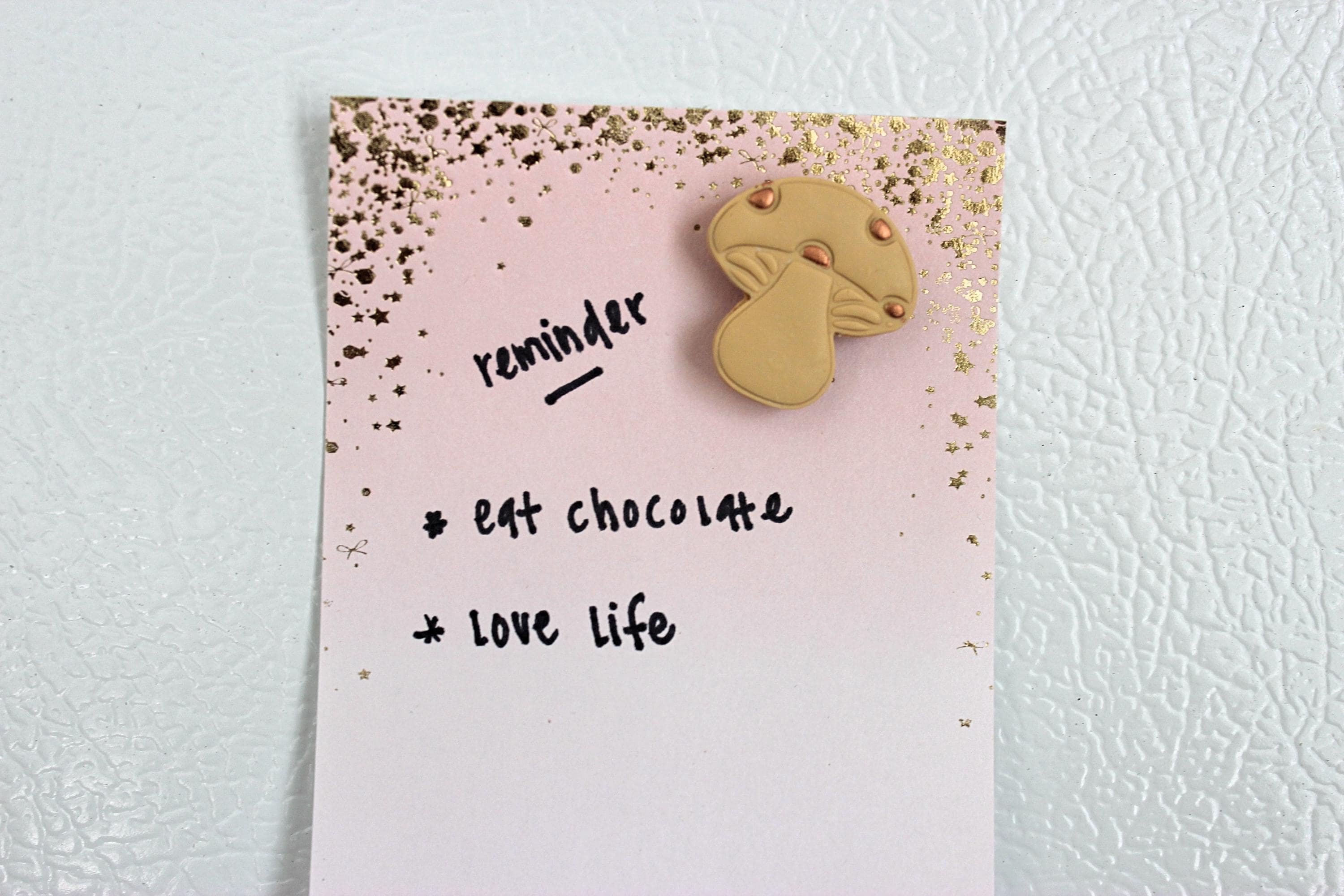 Mushroom Polymer Clay Magnet - image 3