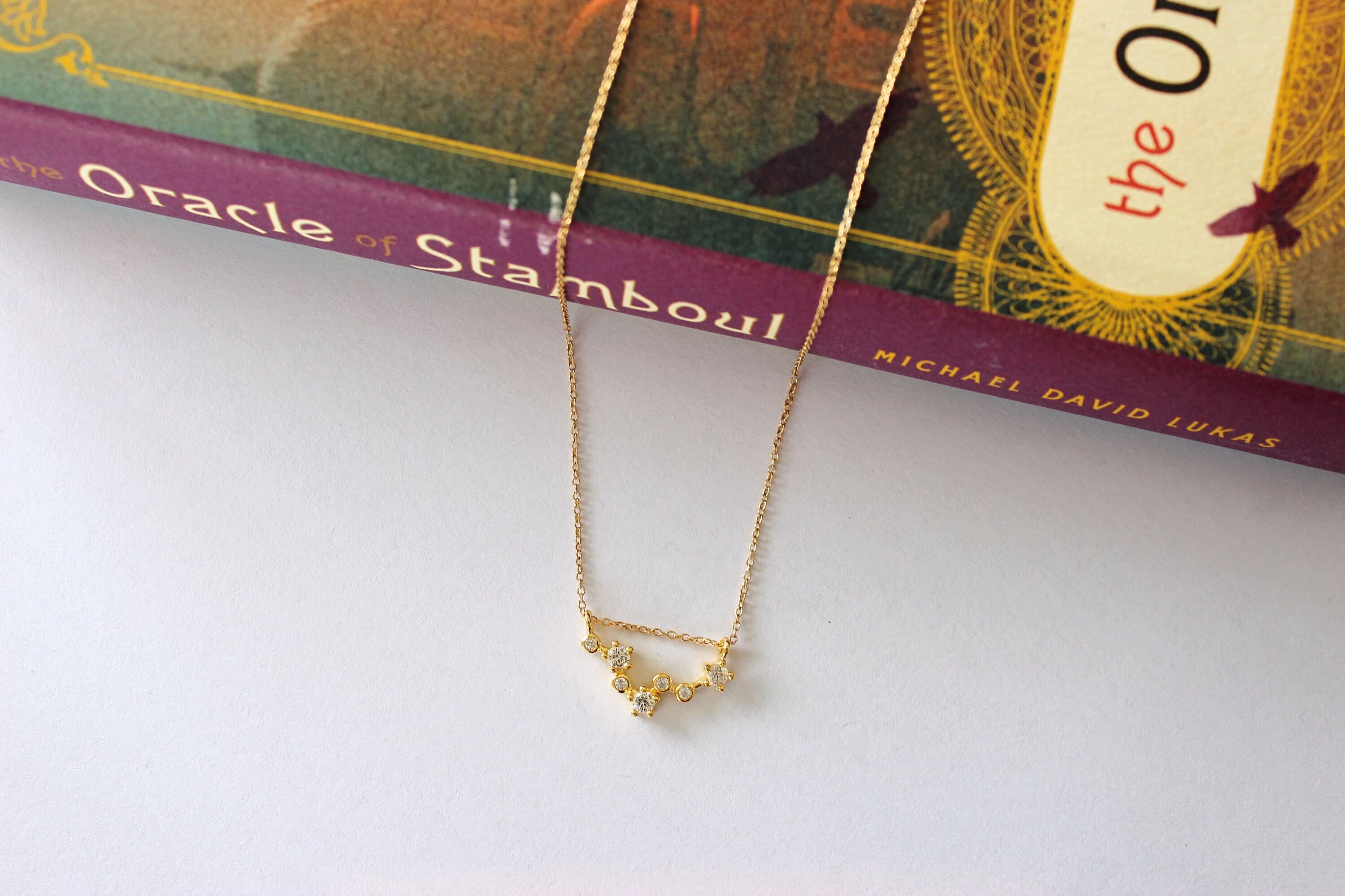 Pisces 14k Gold-Filled Zodiac 14" Choker with 3" Extension Chain