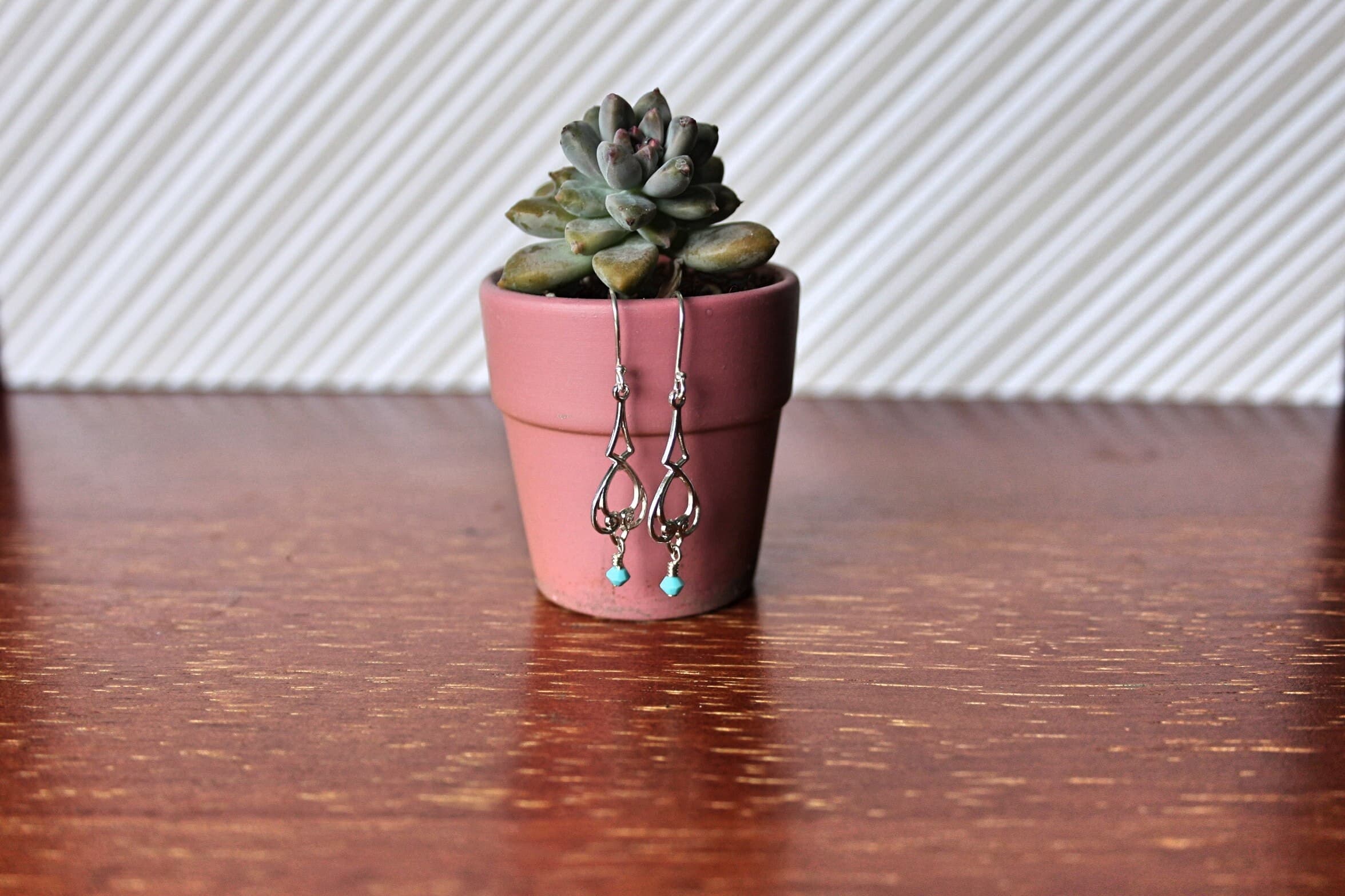 Simple Chandelier Earrings - image 5
