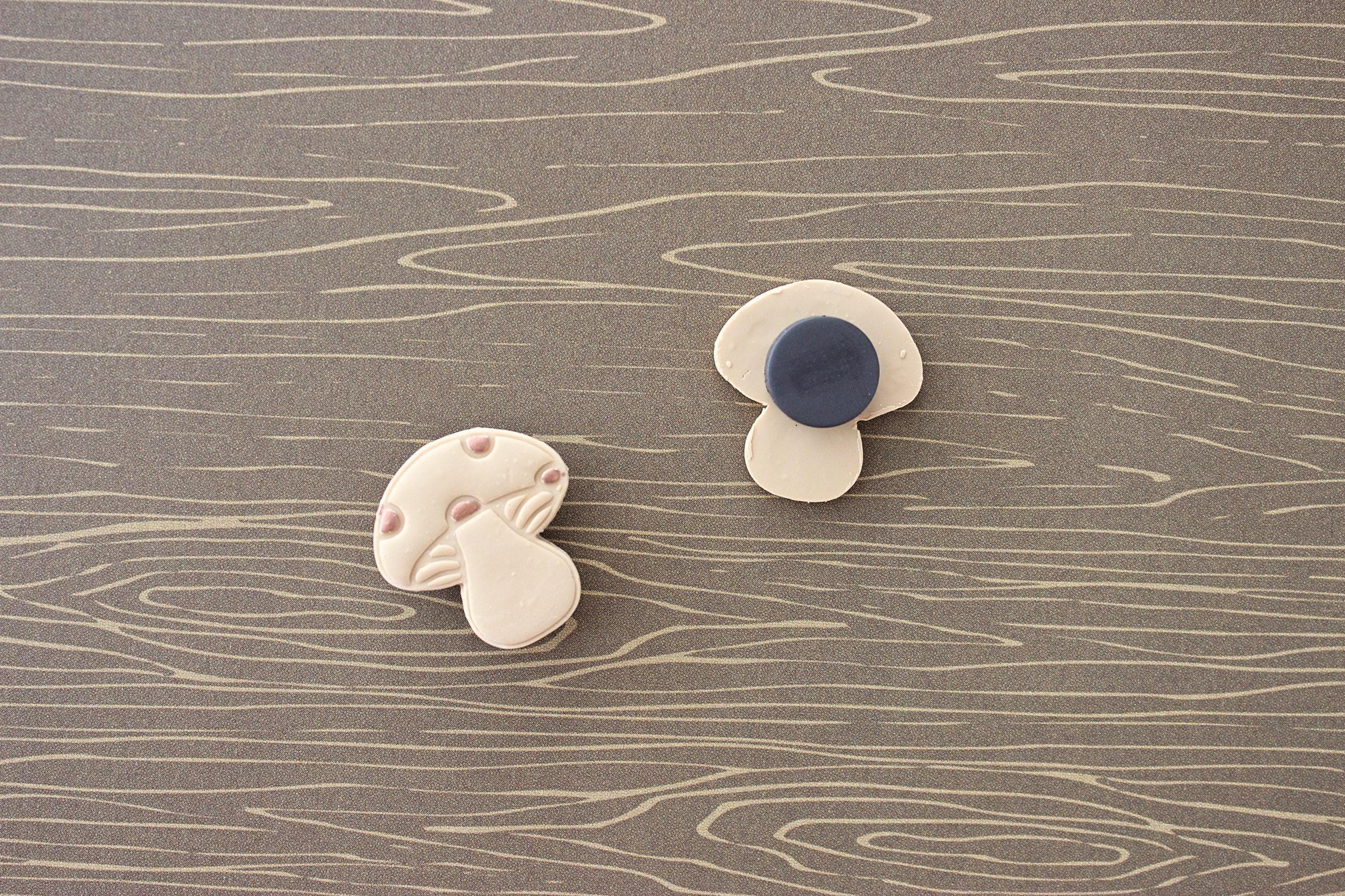 Mushroom Polymer Clay Magnet